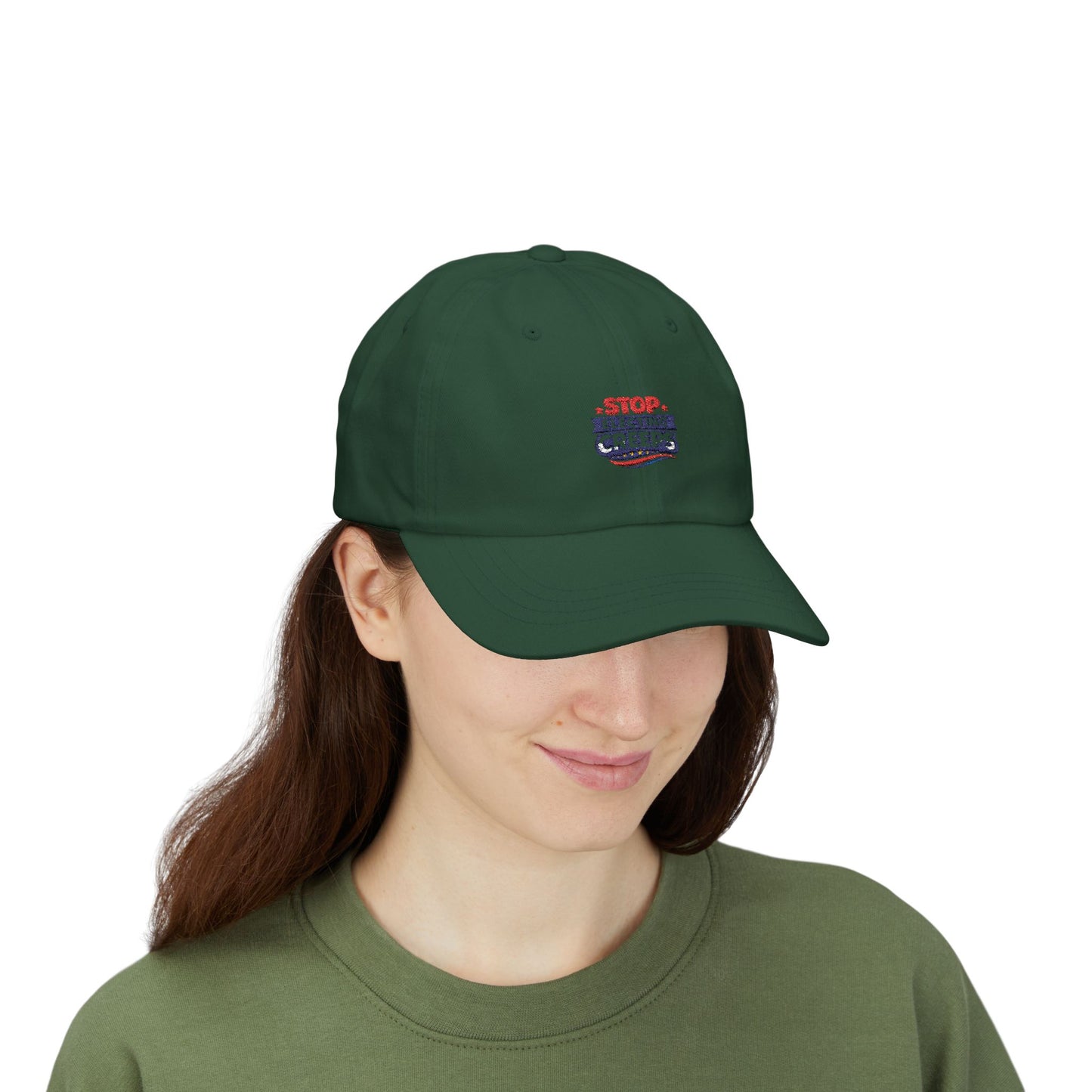 Dad Cap — "Stop Electing Creeps" Embroidered Political Baseball Hat
