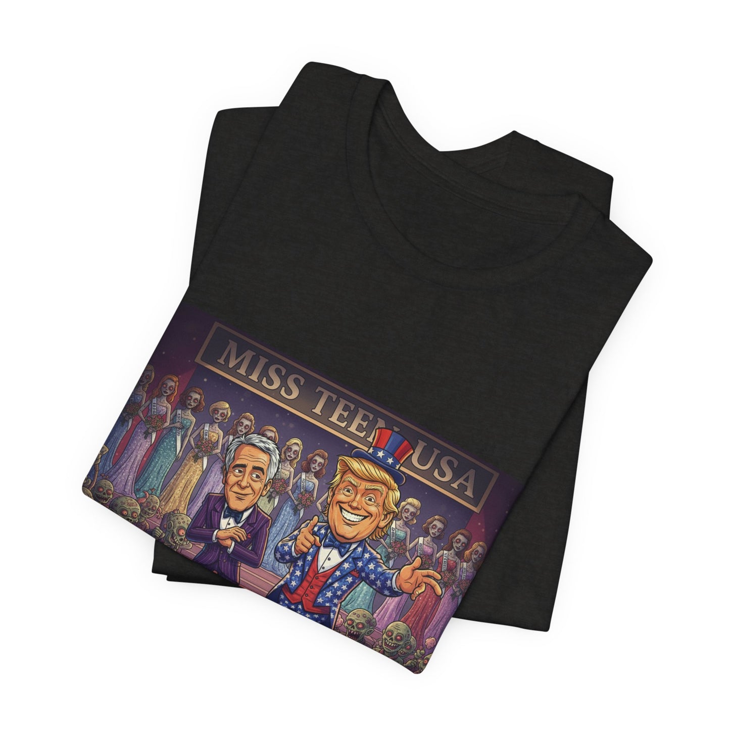 Political Satire Tee – "Stop Electing Creeps" Graphic Shirt