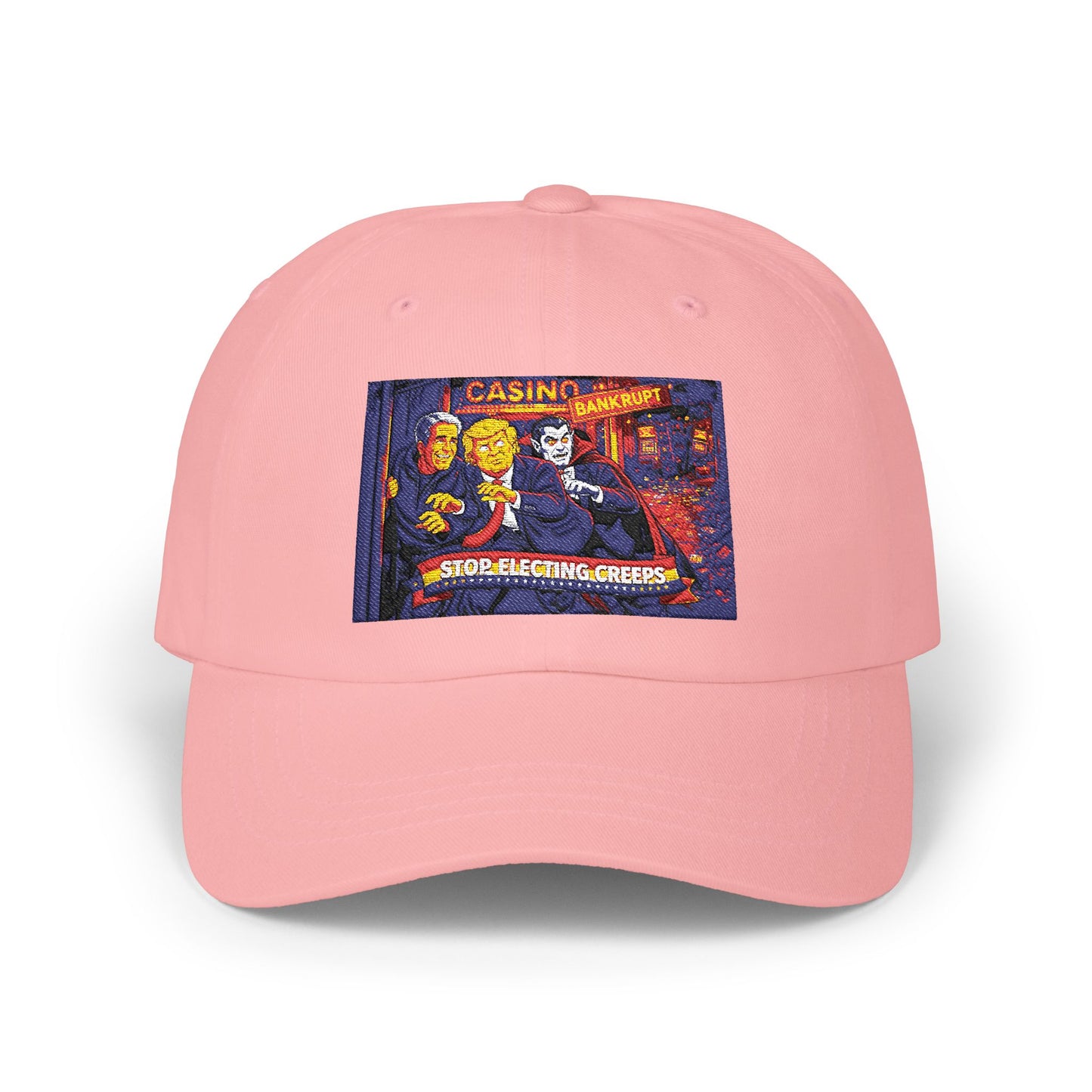 Dad Cap — Vintage Casino Poster Embroidered Baseball Hat