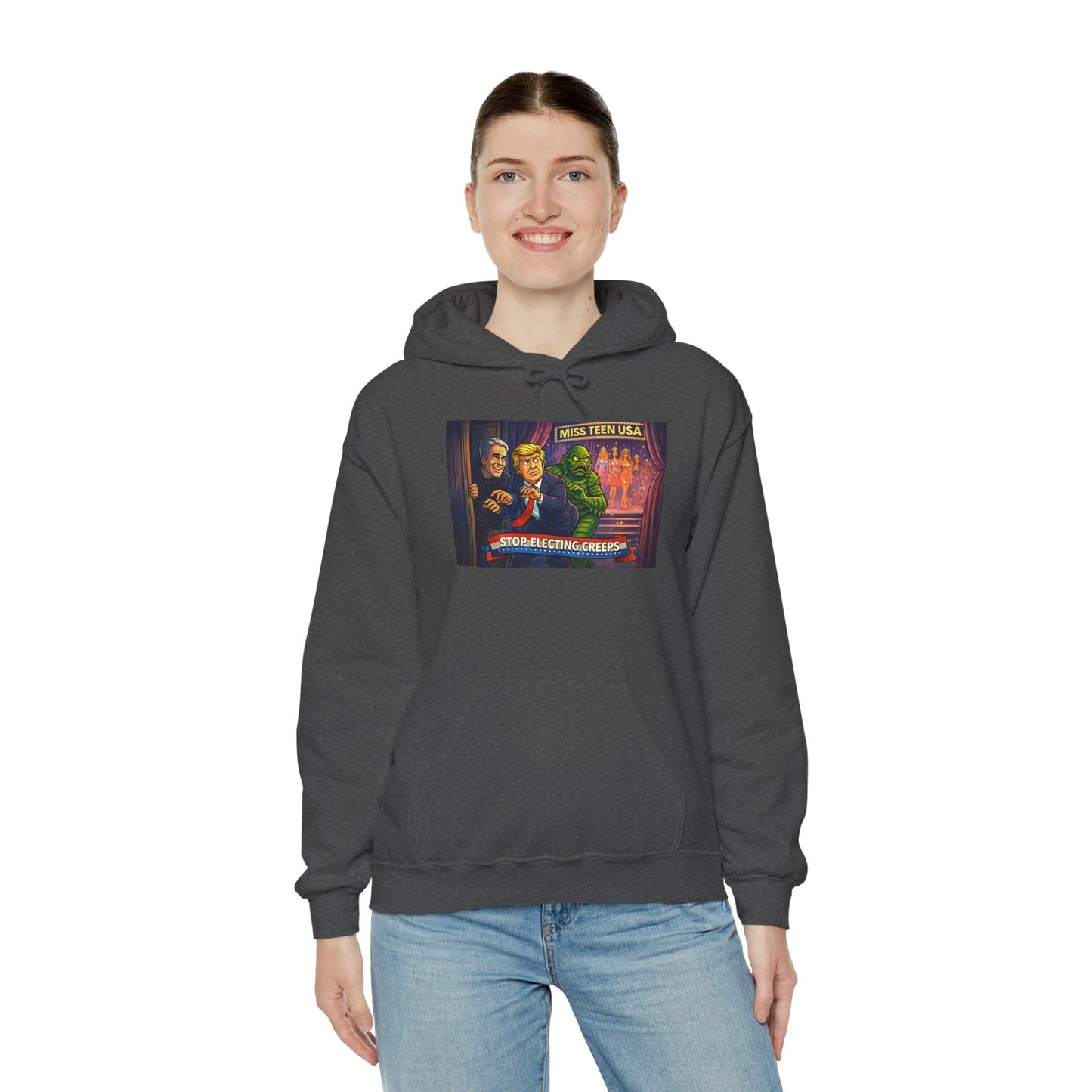 Hoodie — Retro Vintage Movie Poster "Bride of Frankenstein" Graphic Pullover