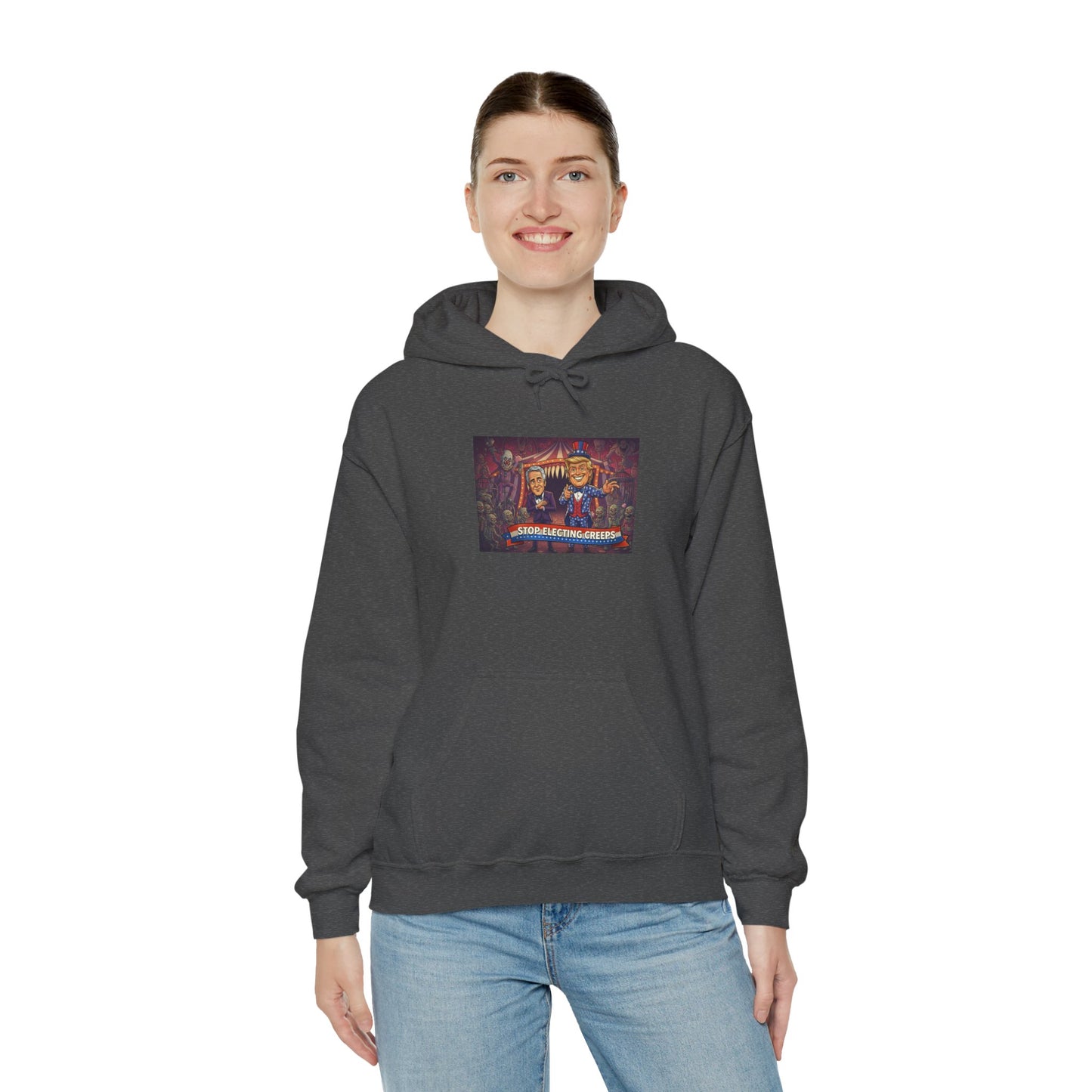 Retro Campfire Hoodie — "Good Vibes, Great Friends" Graphic Hooded Sweatshirt