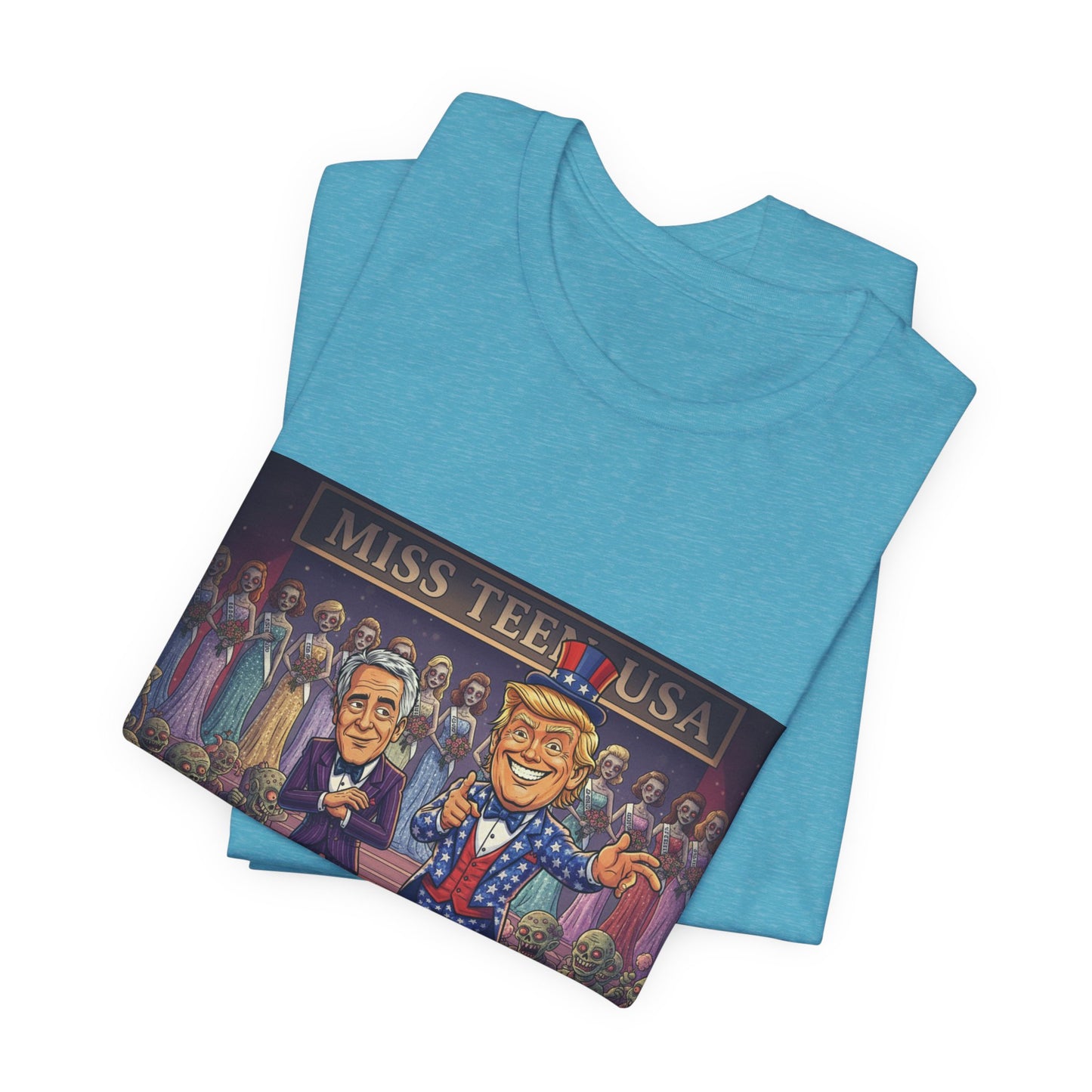 Political Satire Tee – "Stop Electing Creeps" Graphic Shirt