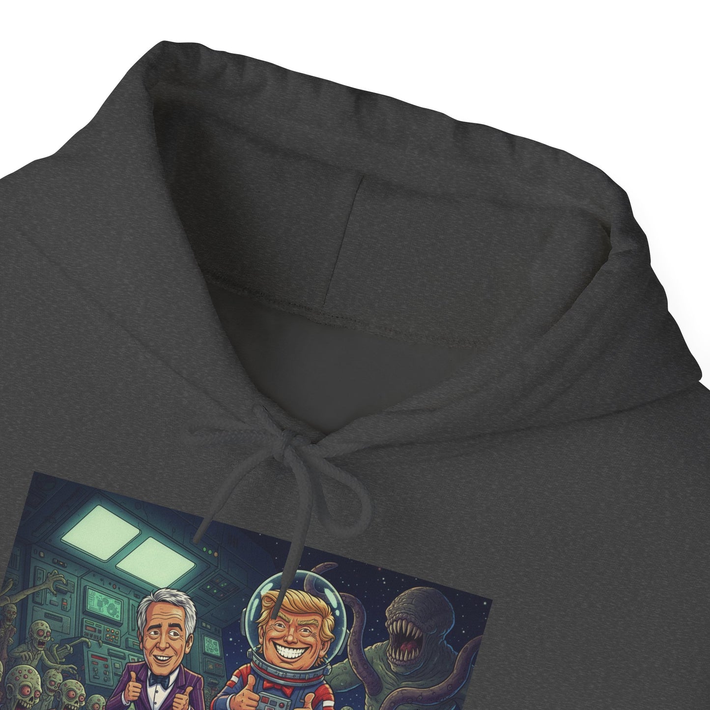 Gaming Crew Hoodie — 'Store-Selecting Griefers' Retro Arcade Design
