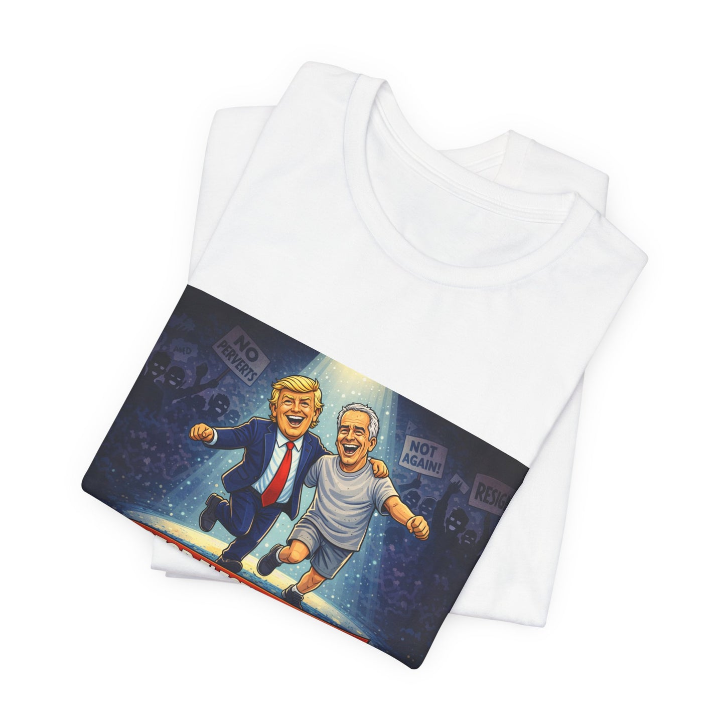 Graphic Tee — “Stop Electing Creeps” Political Protest T‑Shirt