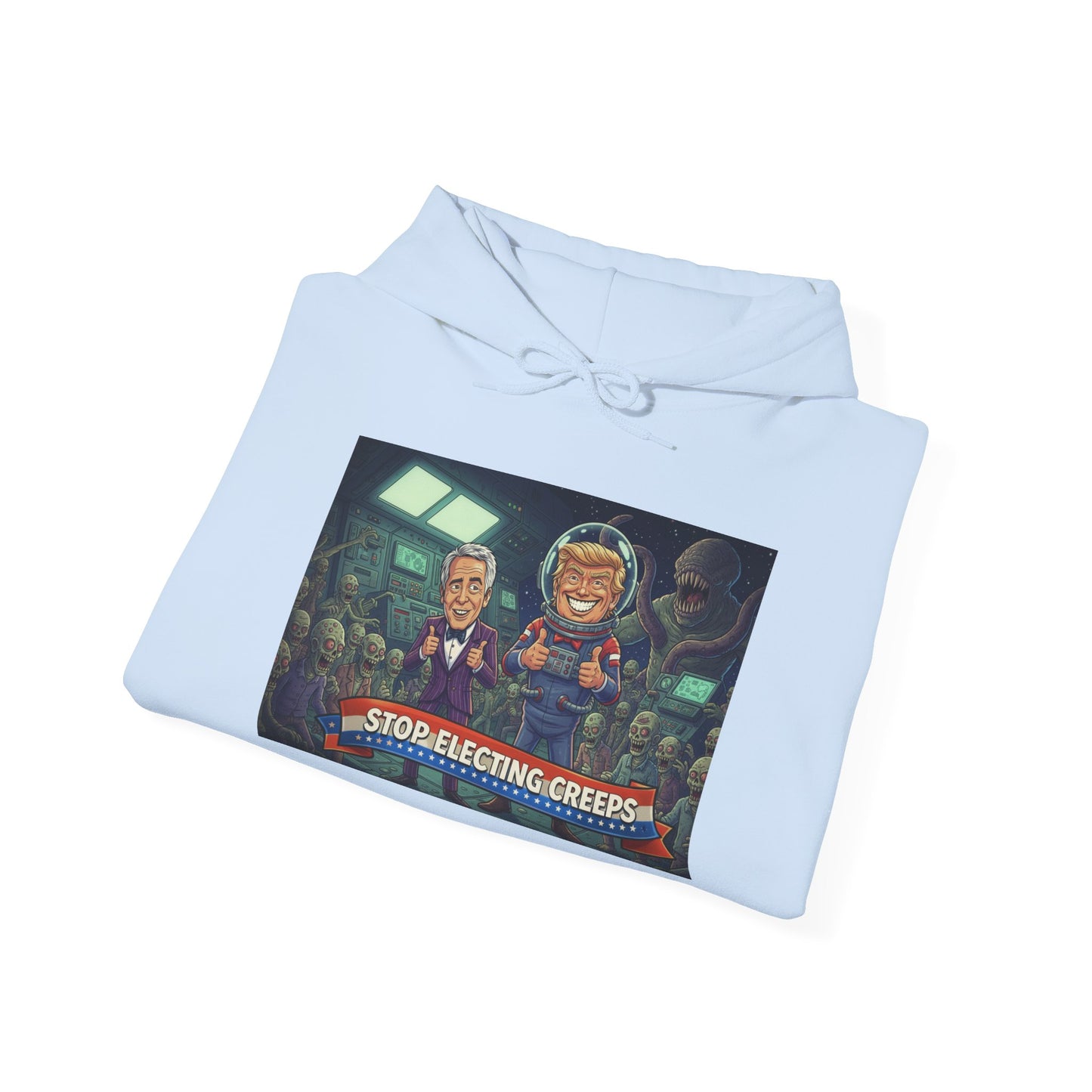 Gaming Crew Hoodie — 'Store-Selecting Griefers' Retro Arcade Design