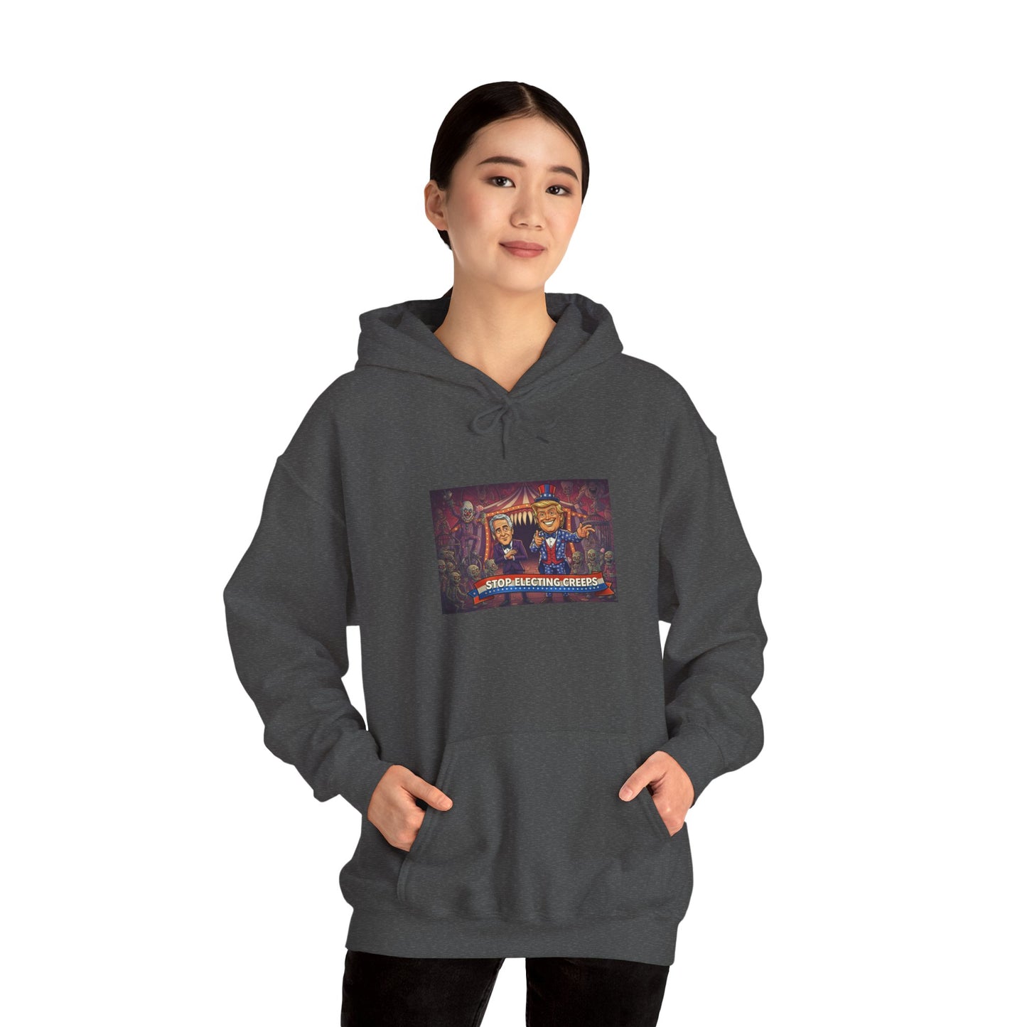 Retro Campfire Hoodie — "Good Vibes, Great Friends" Graphic Hooded Sweatshirt