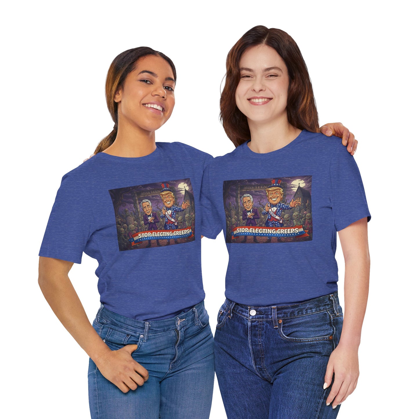 Stop Electing Creeps Political T‑Shirt — Satirical Anti‑Corruption Tee