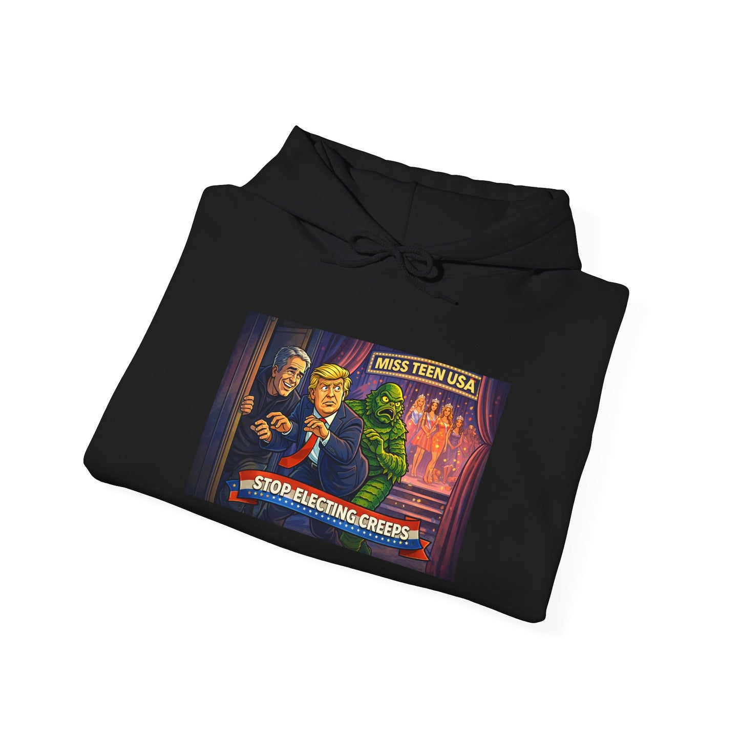 Hoodie — Retro Vintage Movie Poster "Bride of Frankenstein" Graphic Pullover