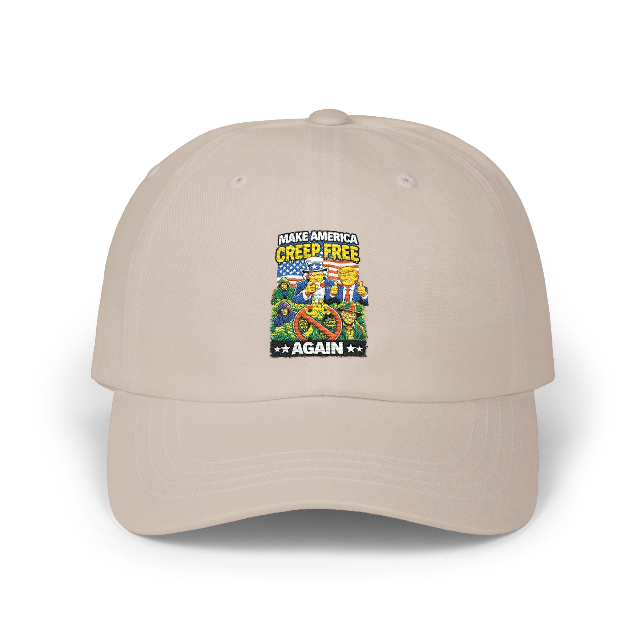 Dad Cap - ‘Crisis Free Again’ Retro Garden Patch Baseball Hat