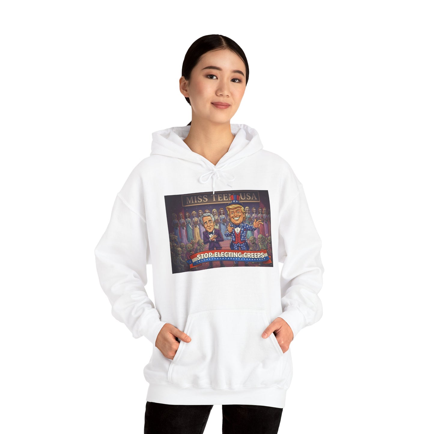 Miss LeFever Pageant Hoodie — Stage Reigning Queens Illustrated Sweatshirt