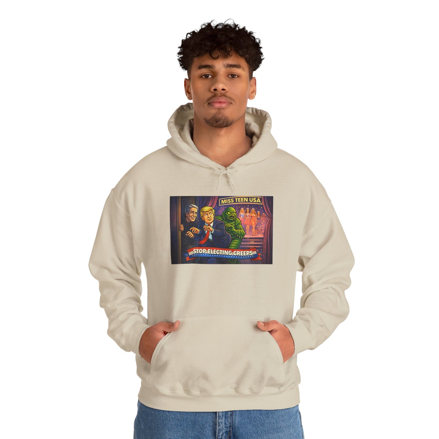 Hoodie — Retro Vintage Movie Poster "Bride of Frankenstein" Graphic Pullover