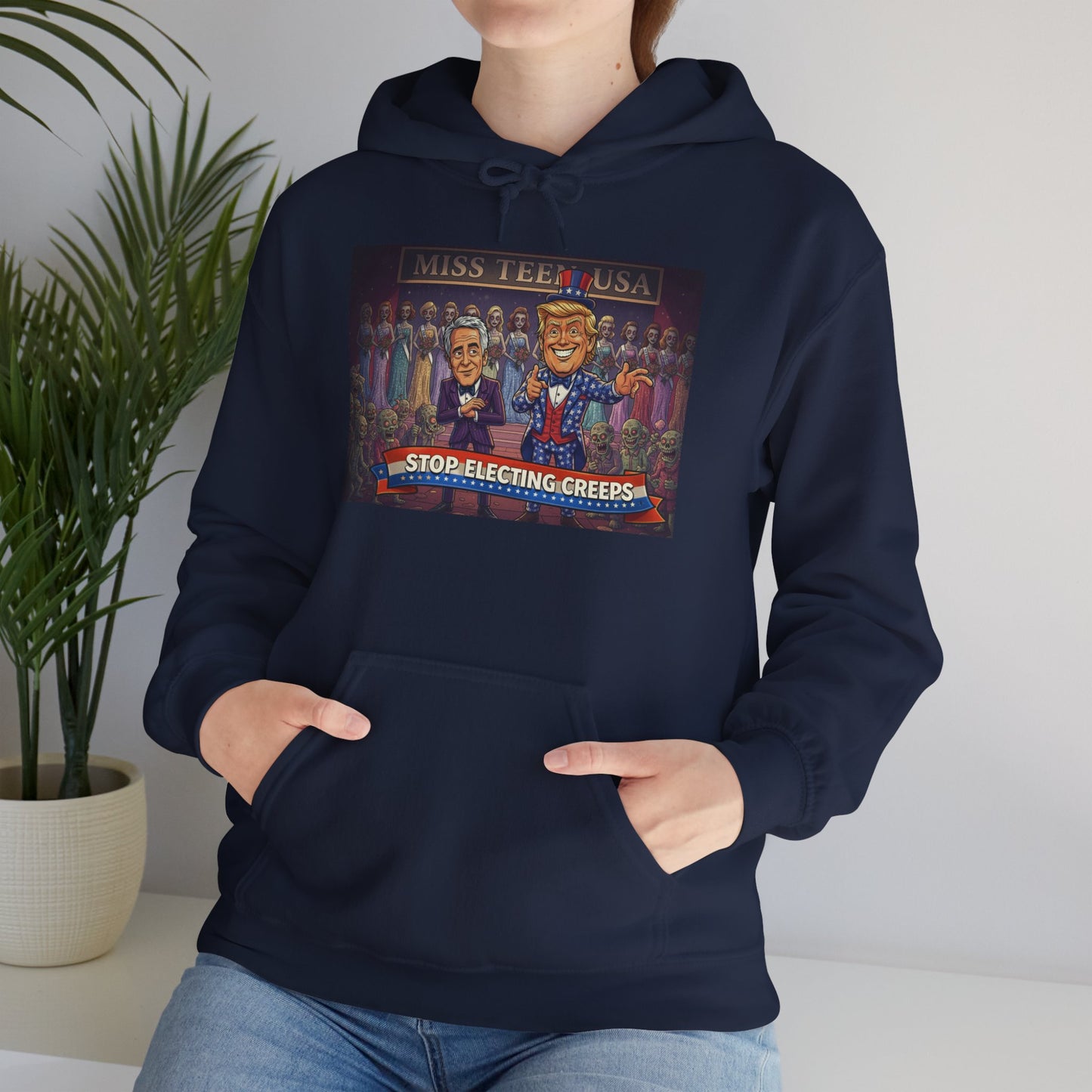 Miss LeFever Pageant Hoodie — Stage Reigning Queens Illustrated Sweatshirt