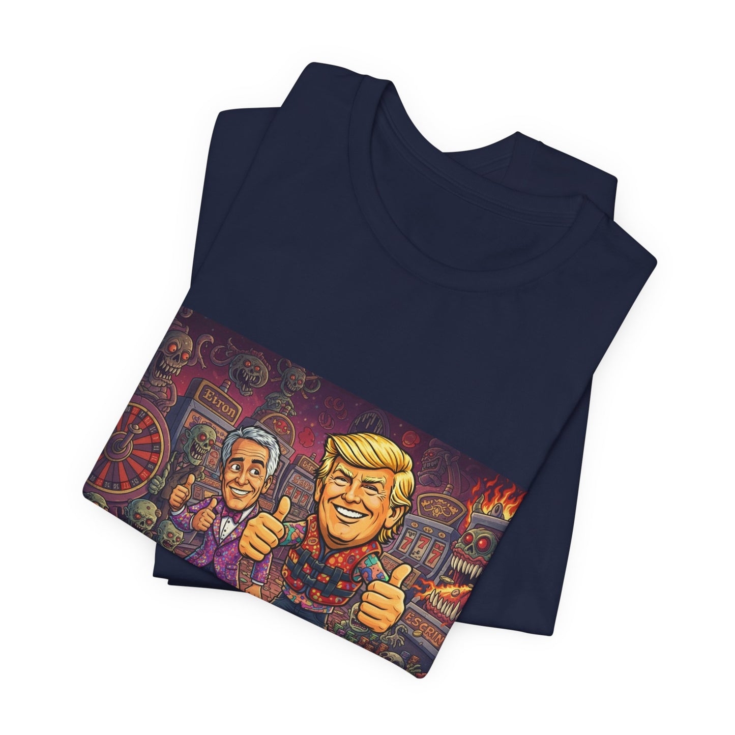 Political Satire Tee — "Stop Electing Creeps" Graphic Shirt