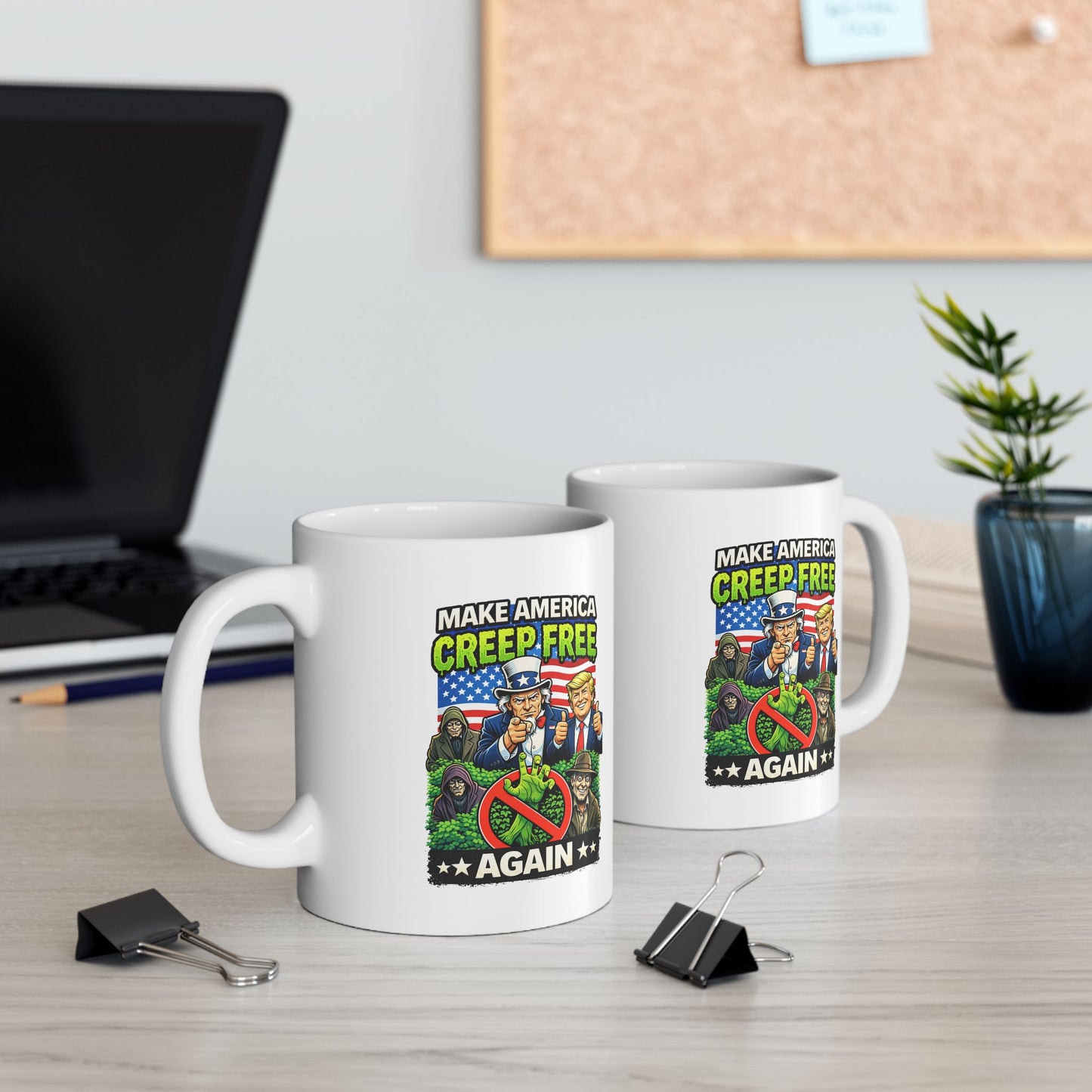 Ceramic Mug — "World's Best Grandpa" Patriotic Grandpa Coffee Mug (11oz, 15oz)