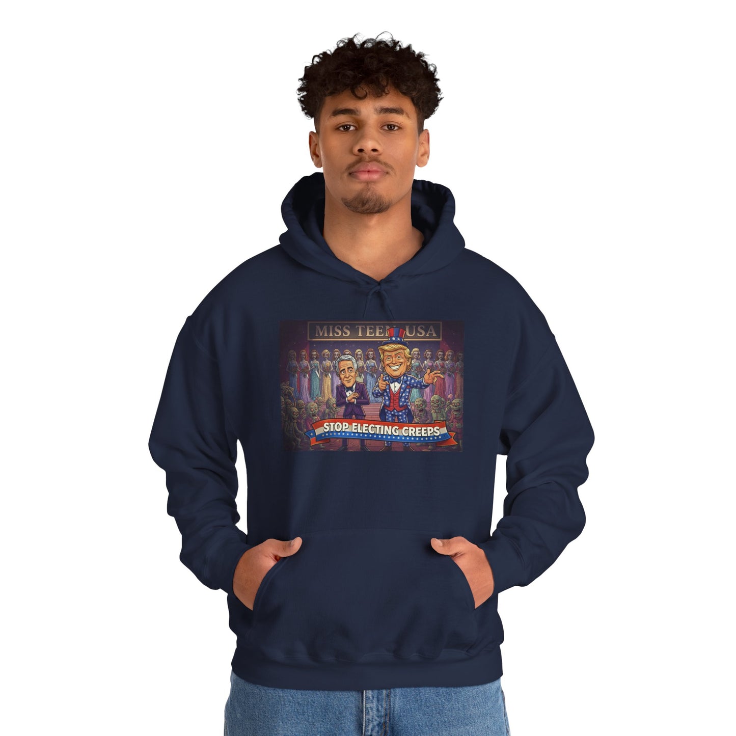 Miss LeFever Pageant Hoodie — Stage Reigning Queens Illustrated Sweatshirt