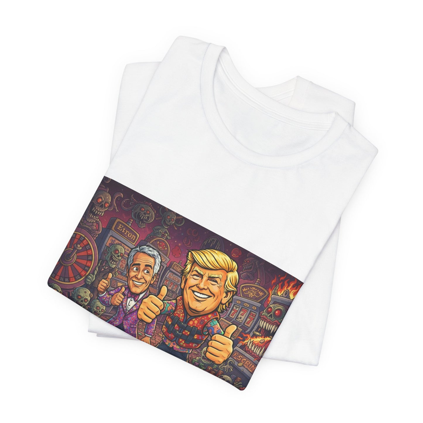 Political Satire Tee — "Stop Electing Creeps" Graphic Shirt
