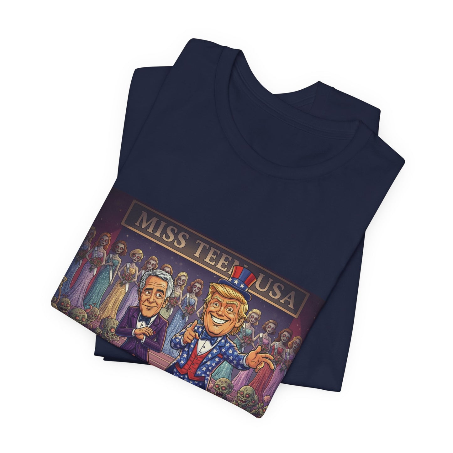 Political Satire Tee – "Stop Electing Creeps" Graphic Shirt