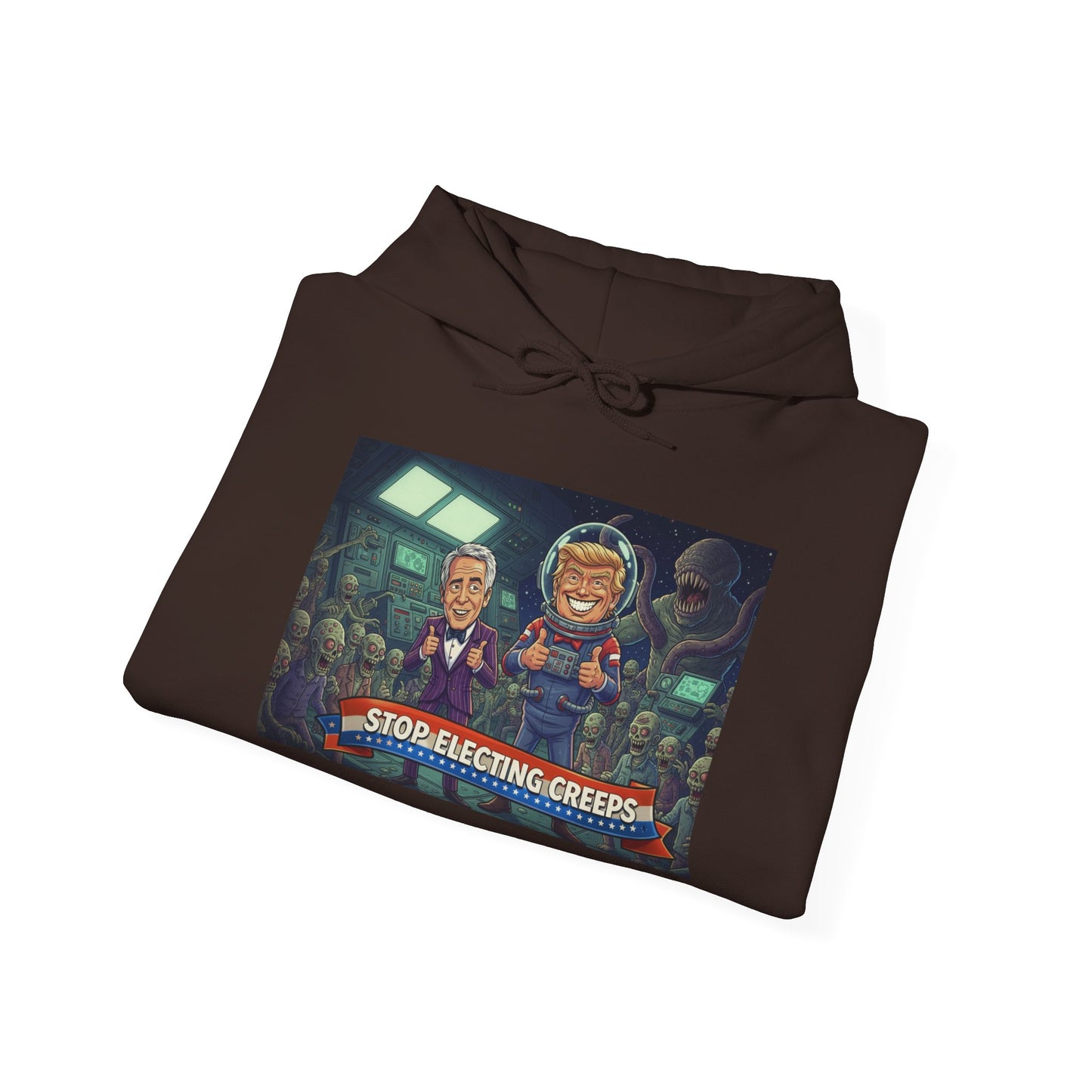 Gaming Crew Hoodie — 'Store-Selecting Griefers' Retro Arcade Design