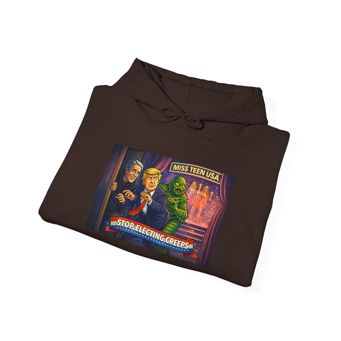 Hoodie — Retro Vintage Movie Poster "Bride of Frankenstein" Graphic Pullover