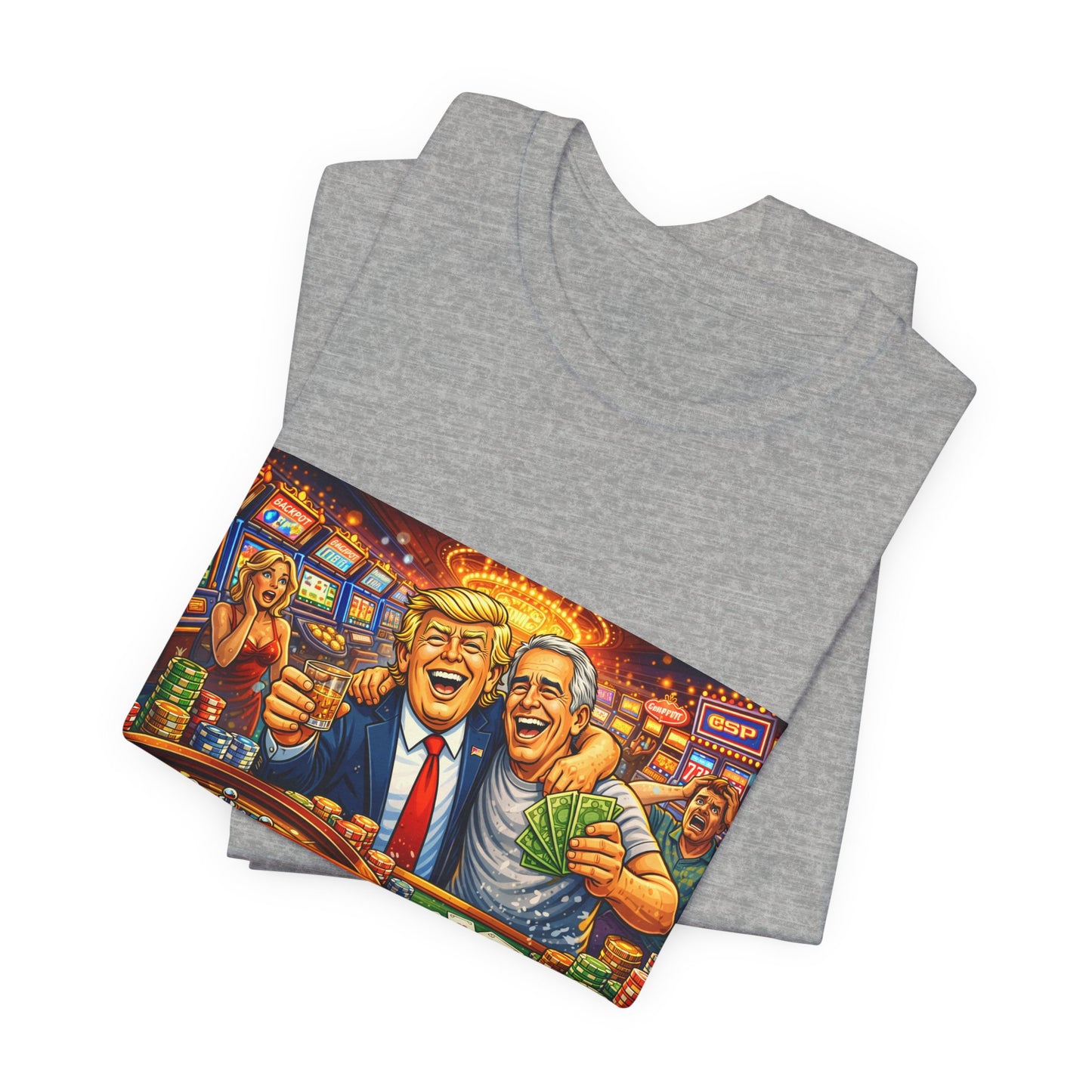 Stop Electing Creeps Graphic Tee — Political Satire T‑Shirt