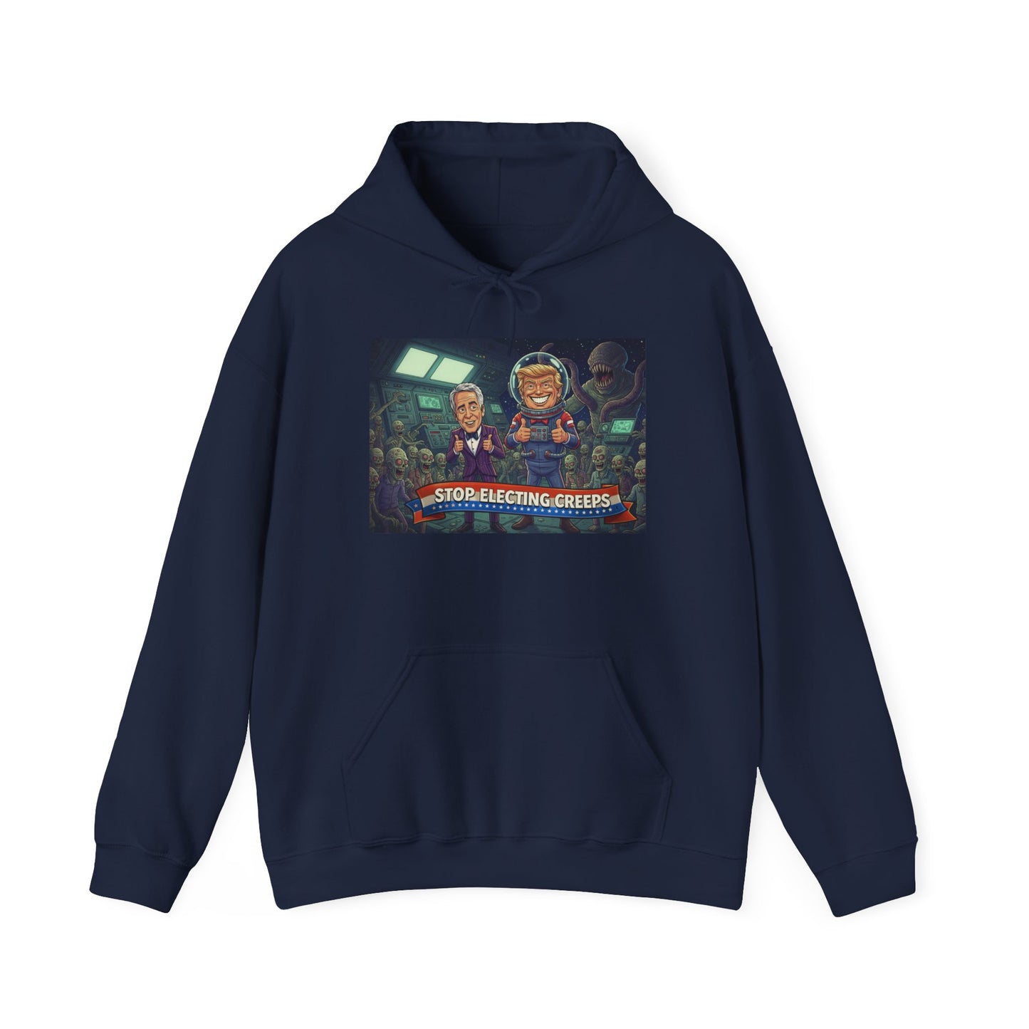 Gaming Crew Hoodie — 'Store-Selecting Griefers' Retro Arcade Design