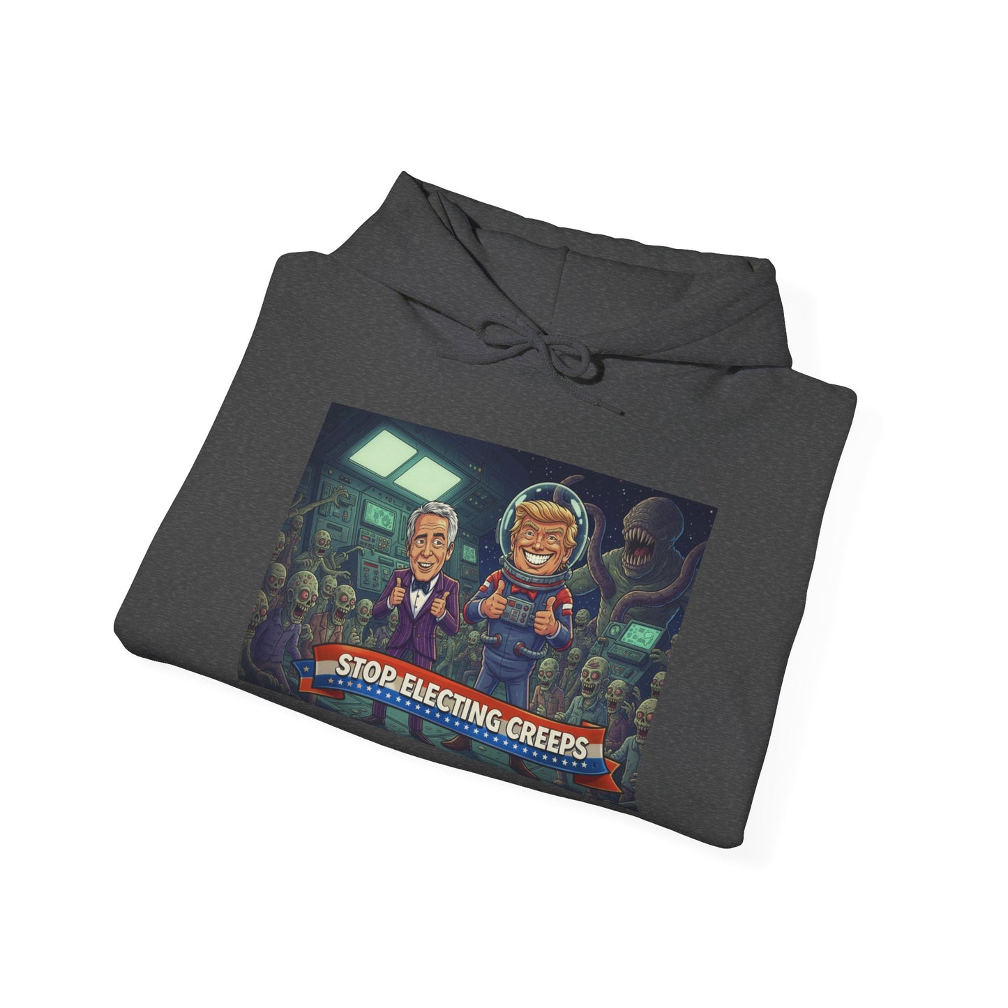 Gaming Crew Hoodie — 'Store-Selecting Griefers' Retro Arcade Design
