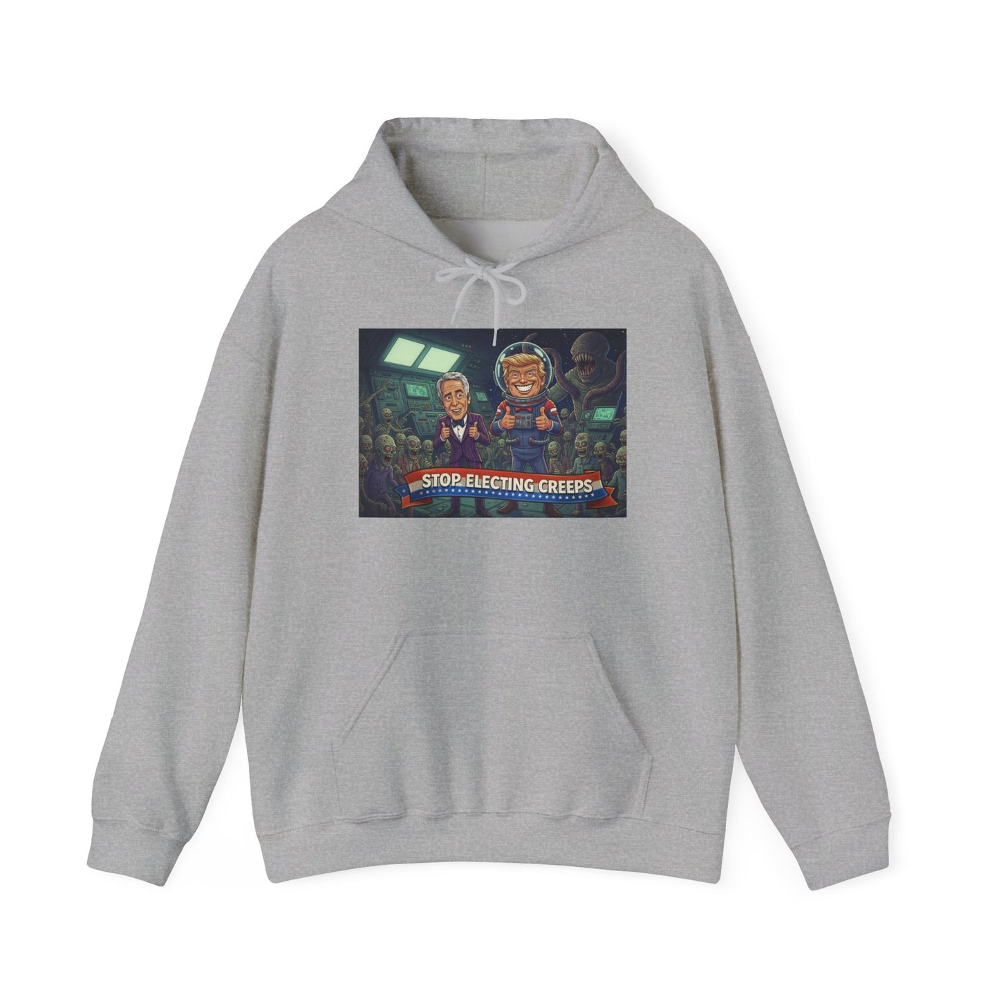 Gaming Crew Hoodie — 'Store-Selecting Griefers' Retro Arcade Design