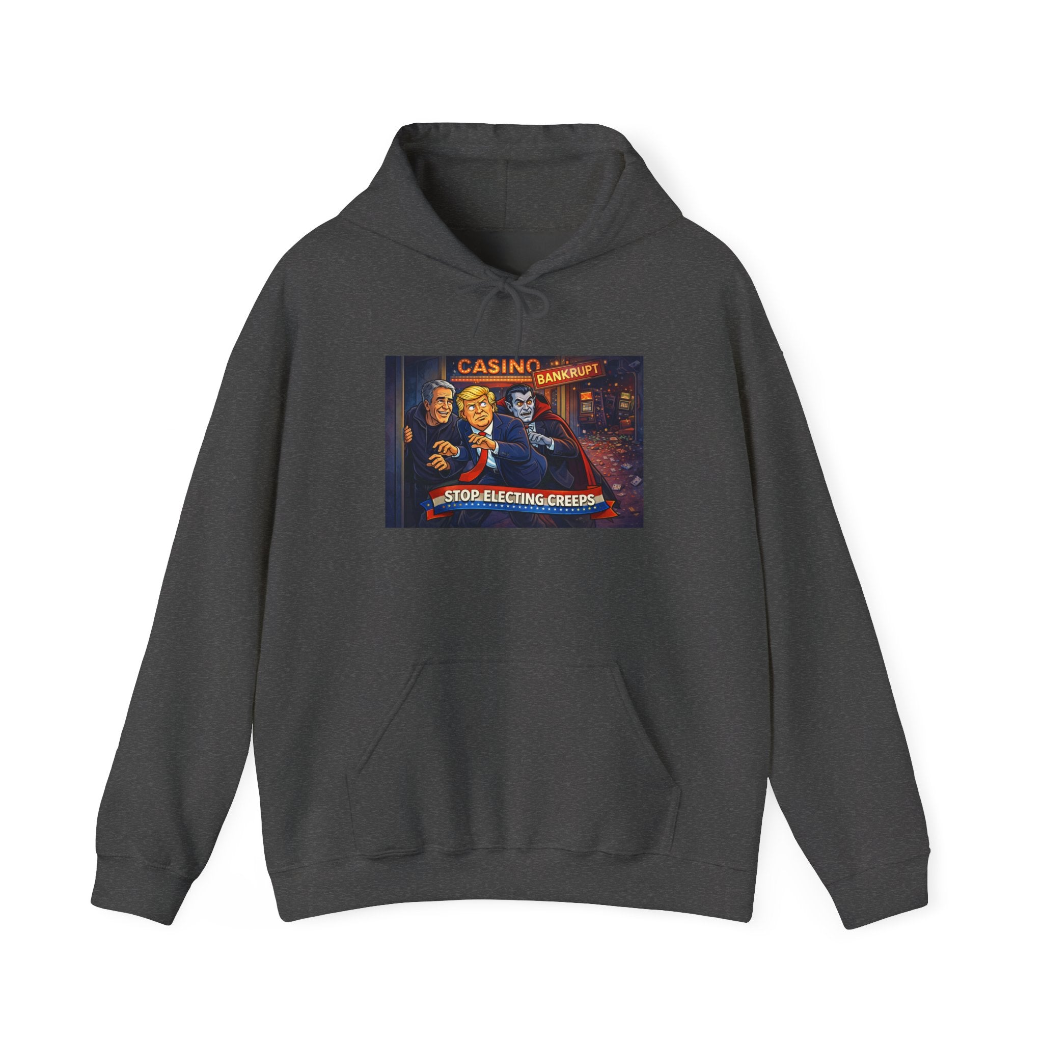 Casino Night Hoodie — Vintage Gambling Scene Sweatshirt