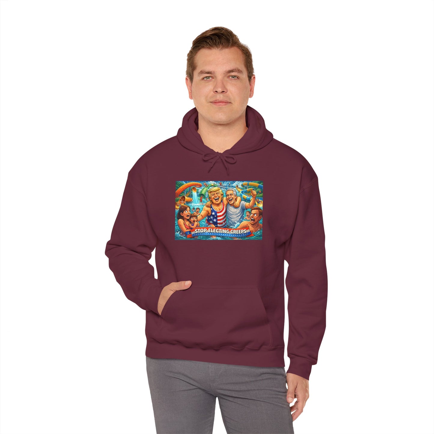 Hoodie | Retro Beach Lifeguard Vintage Surf Crew Design