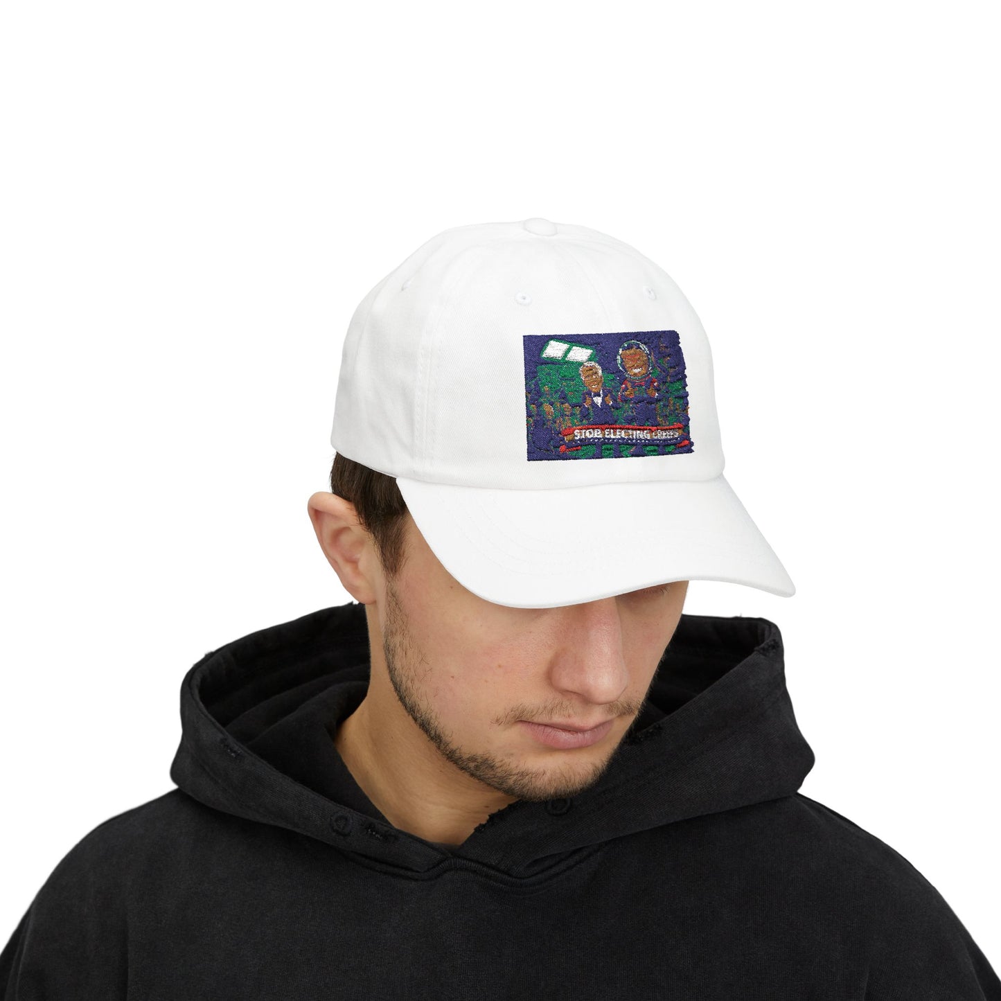Dad Cap — 'Stop Electing Creeps' Political Statement Hat
