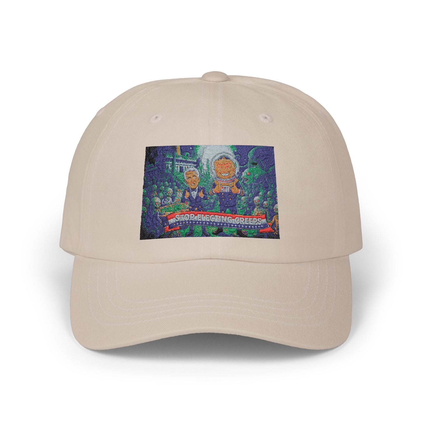 Dad Cap — Vintage Photo Mosaic Baseball Hat