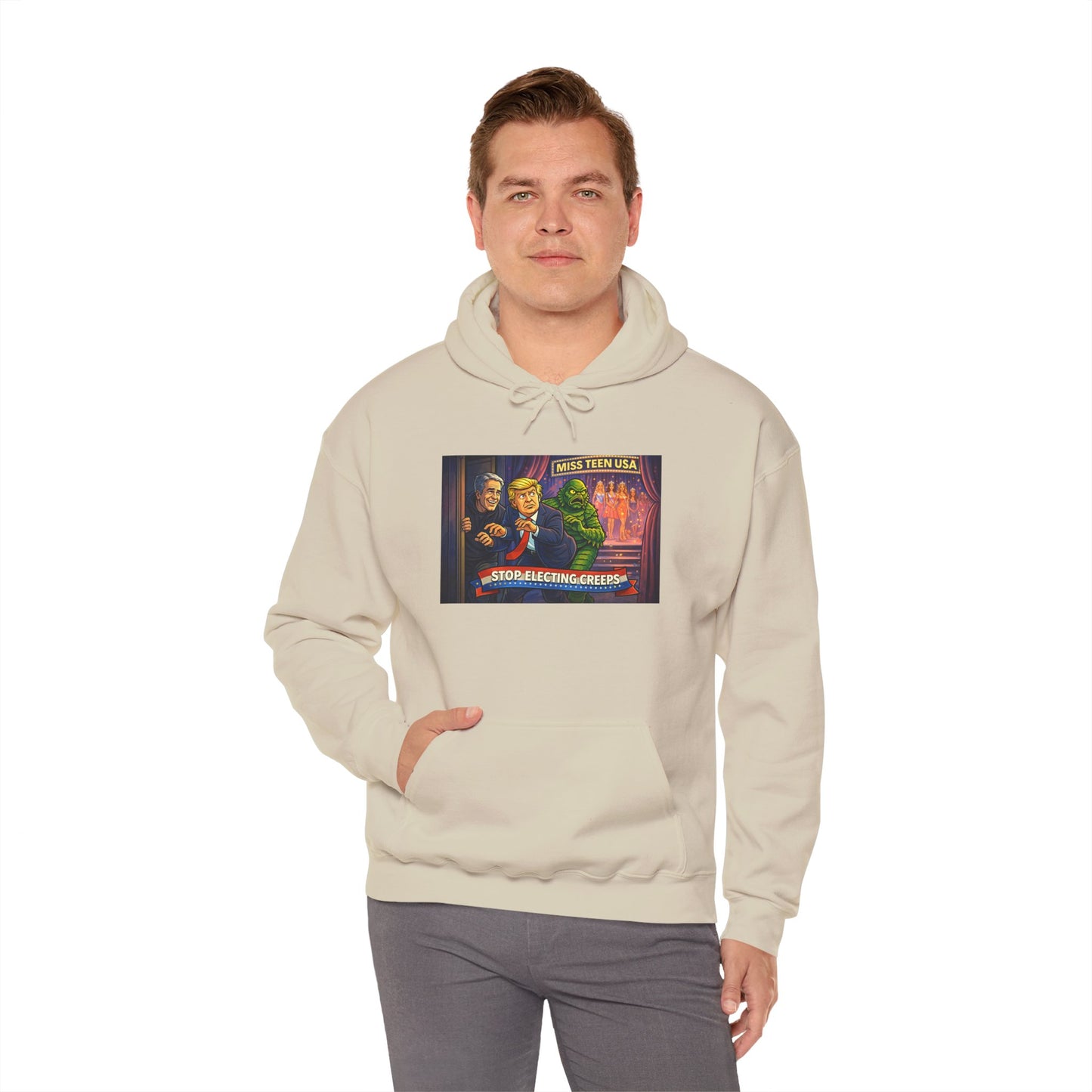 Hoodie — Retro Vintage Movie Poster "Bride of Frankenstein" Graphic Pullover