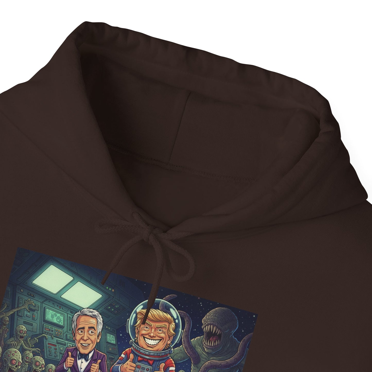 Gaming Crew Hoodie — 'Store-Selecting Griefers' Retro Arcade Design