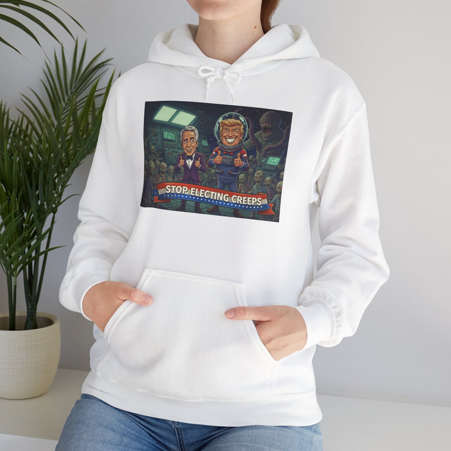 Gaming Crew Hoodie — 'Store-Selecting Griefers' Retro Arcade Design