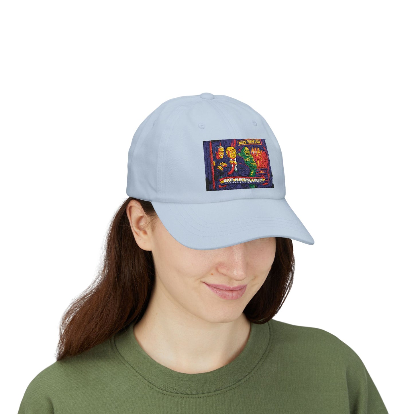 Dad Cap — Vintage Horror Movie Poster Patch 'Stop Watching Creeds'