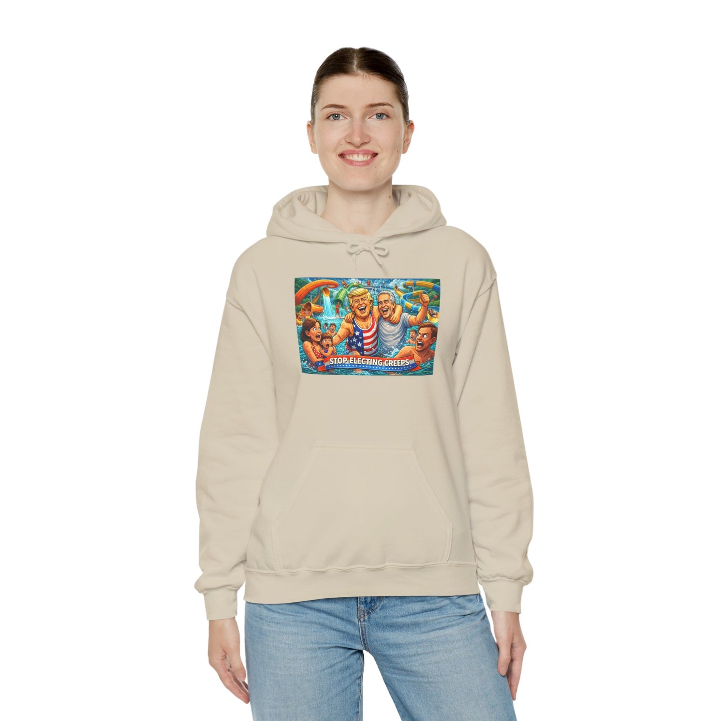 Hoodie | Retro Beach Lifeguard Vintage Surf Crew Design