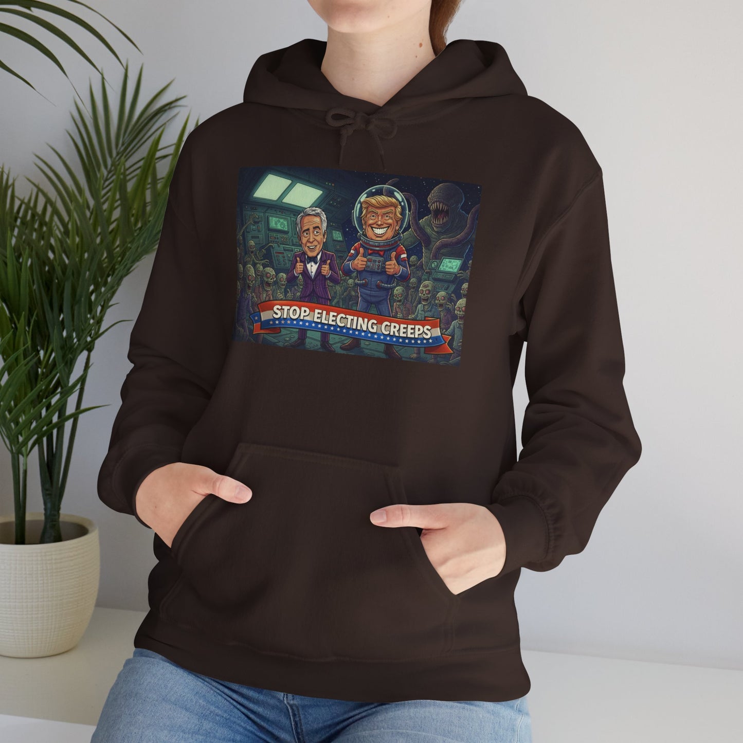 Gaming Crew Hoodie — 'Store-Selecting Griefers' Retro Arcade Design
