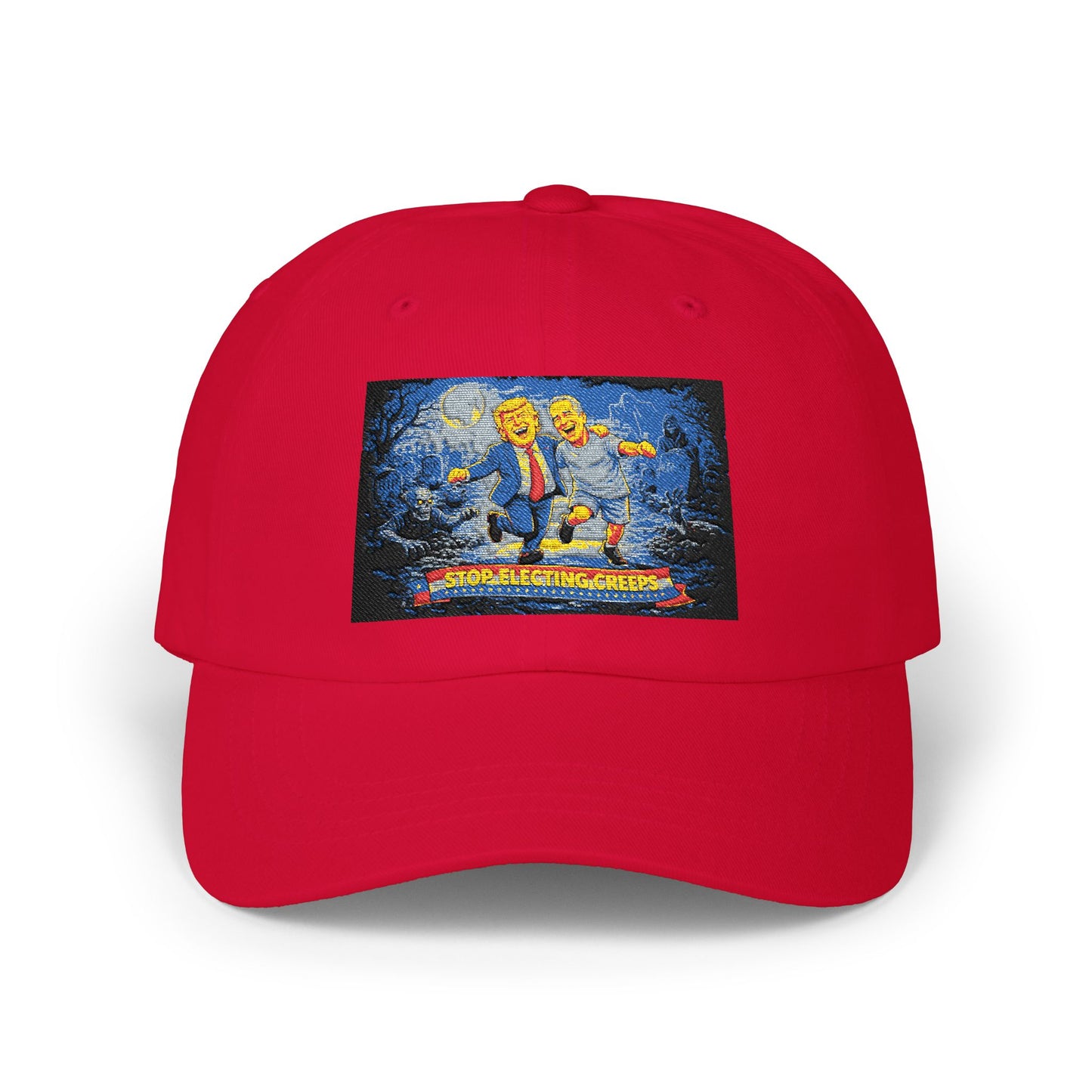 Dad Cap — Starry Night Surfing Patch Hat