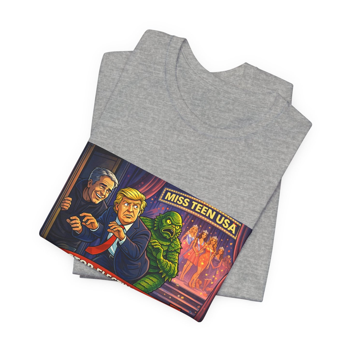 Stop Electing Creeps Tee — Political Satire Graphic Shirt