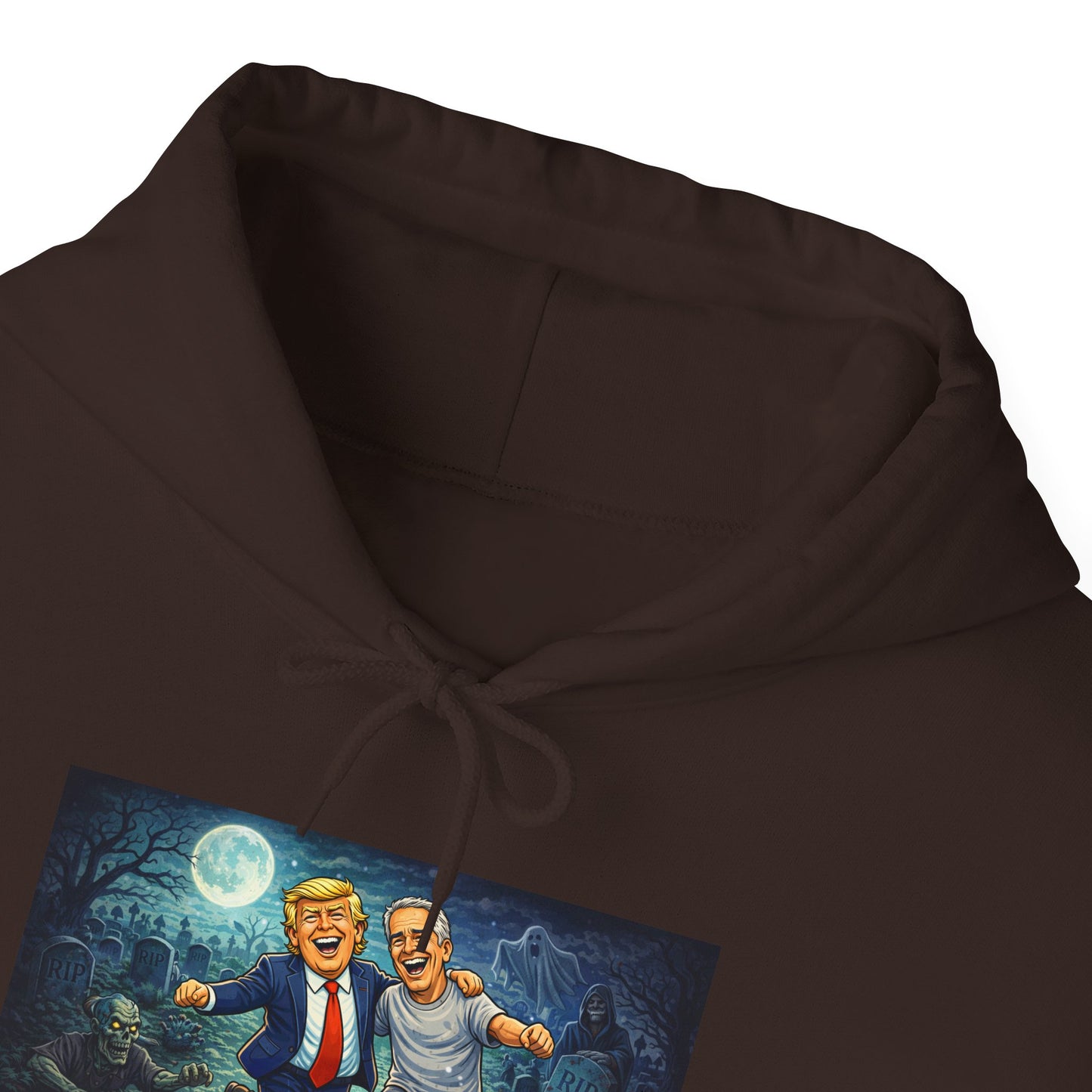 Political Comedy Hoodie — “Surrendering America” Satirical Graphic Sweatshirt