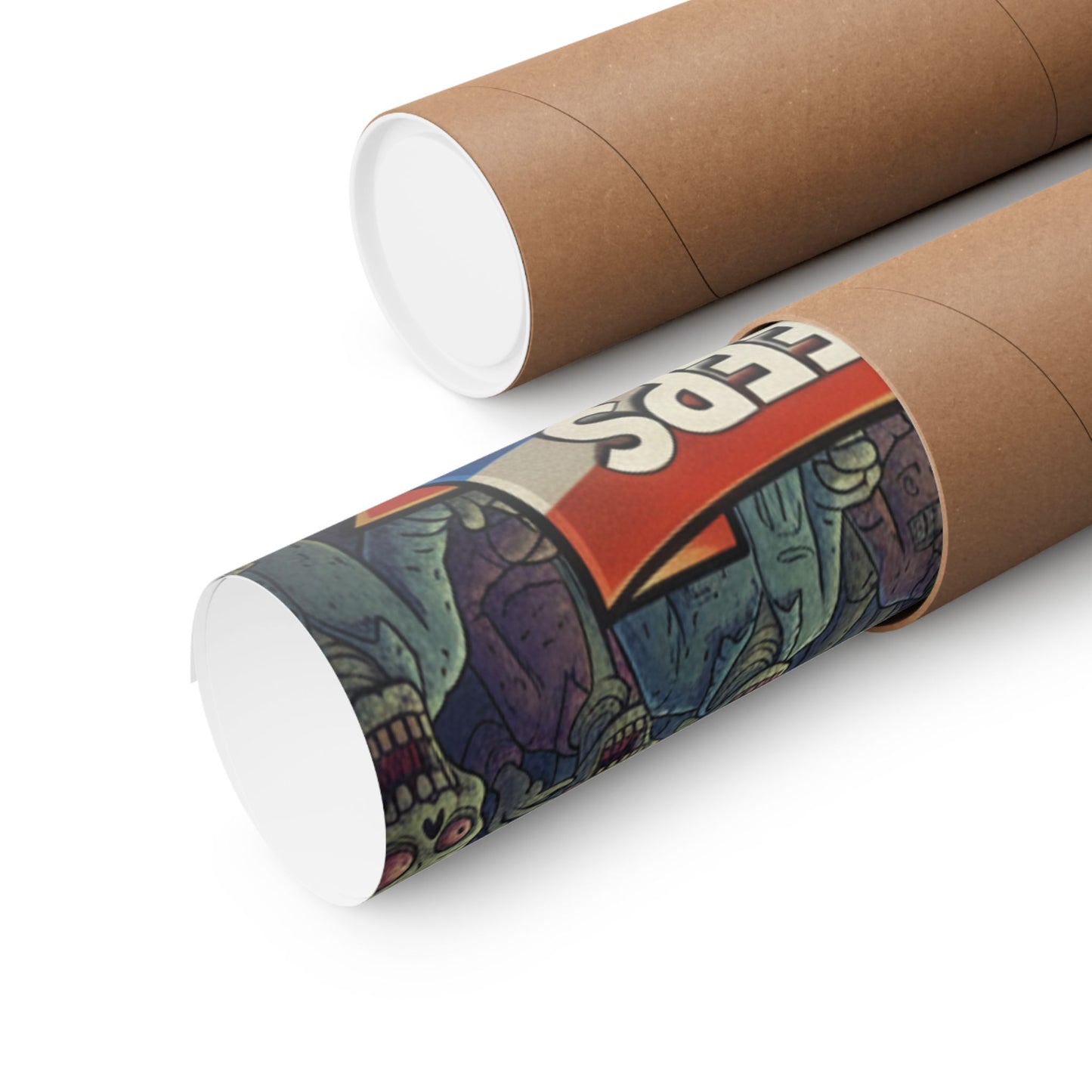 Political Satire Poster — "Stop Electing Creeps" Matte Horizontal Print