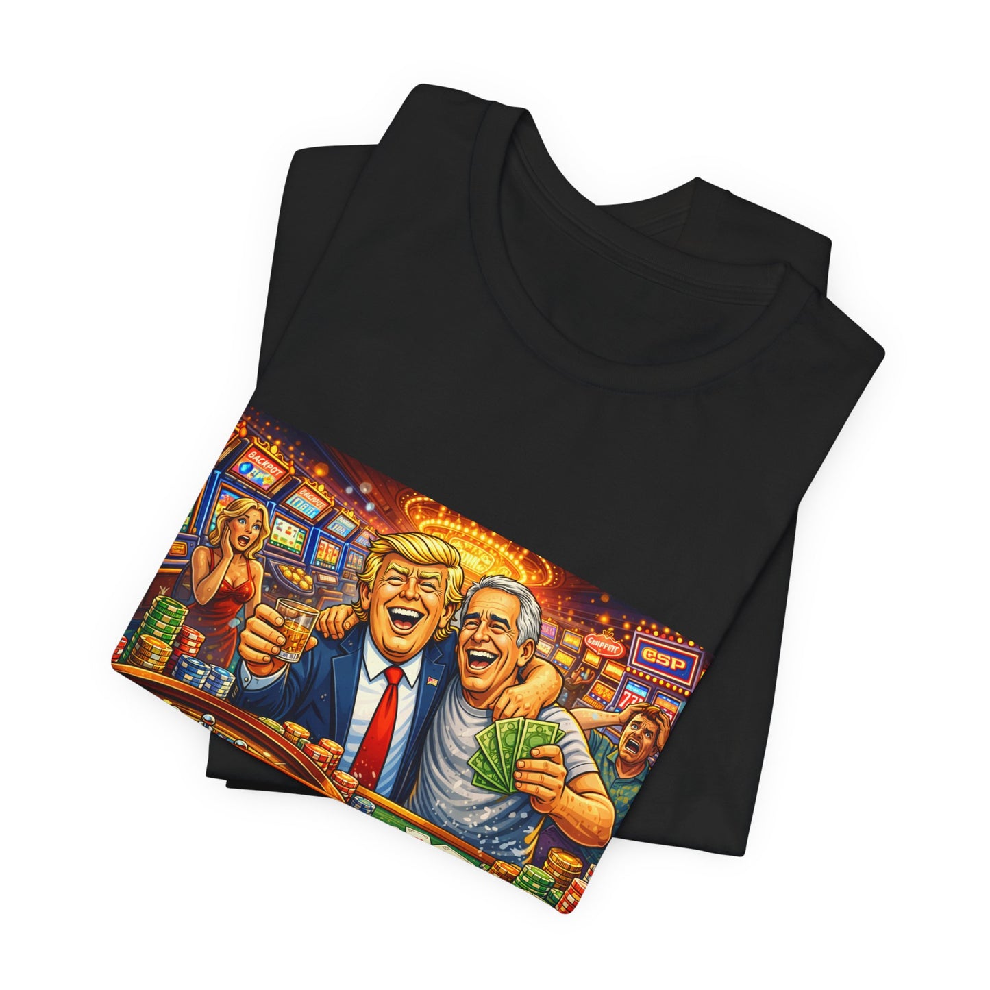 Stop Electing Creeps Graphic Tee — Political Satire T‑Shirt