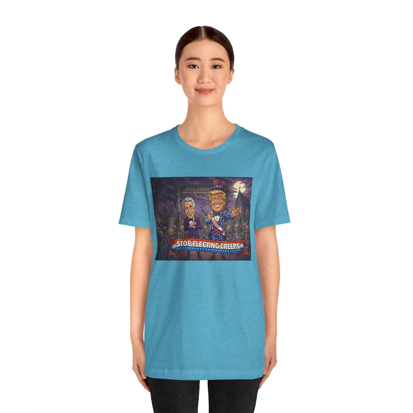 Stop Electing Creeps Political T‑Shirt — Satirical Anti‑Corruption Tee