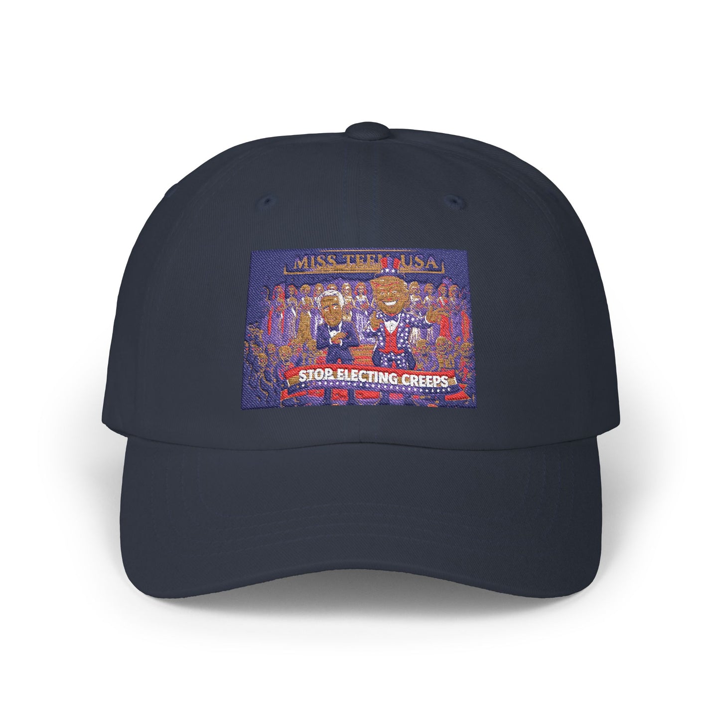 Dad Cap — Vintage Arcade 'Stop Kicking Sleep's' Graphic Hat