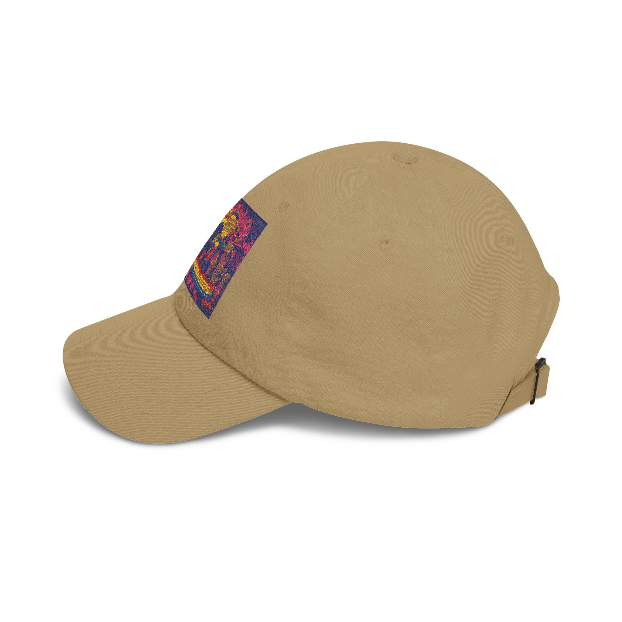 Dad Cap — Vintage Surfing Scene Embroidered 'Long Beach/Calif.' Hat