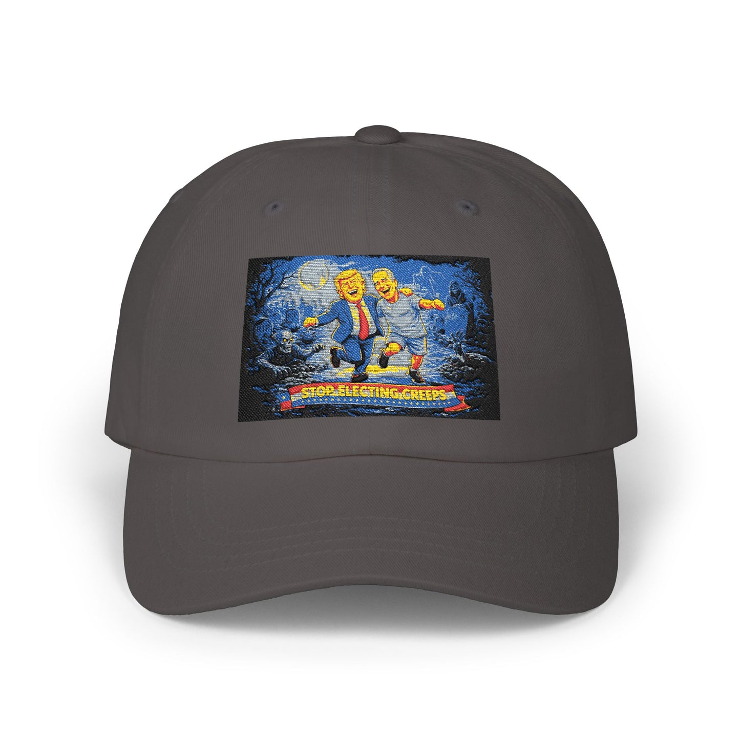 Dad Cap — Starry Night Surfing Patch Hat