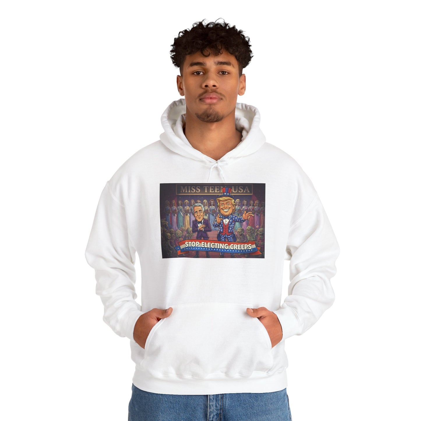 Miss LeFever Pageant Hoodie — Stage Reigning Queens Illustrated Sweatshirt