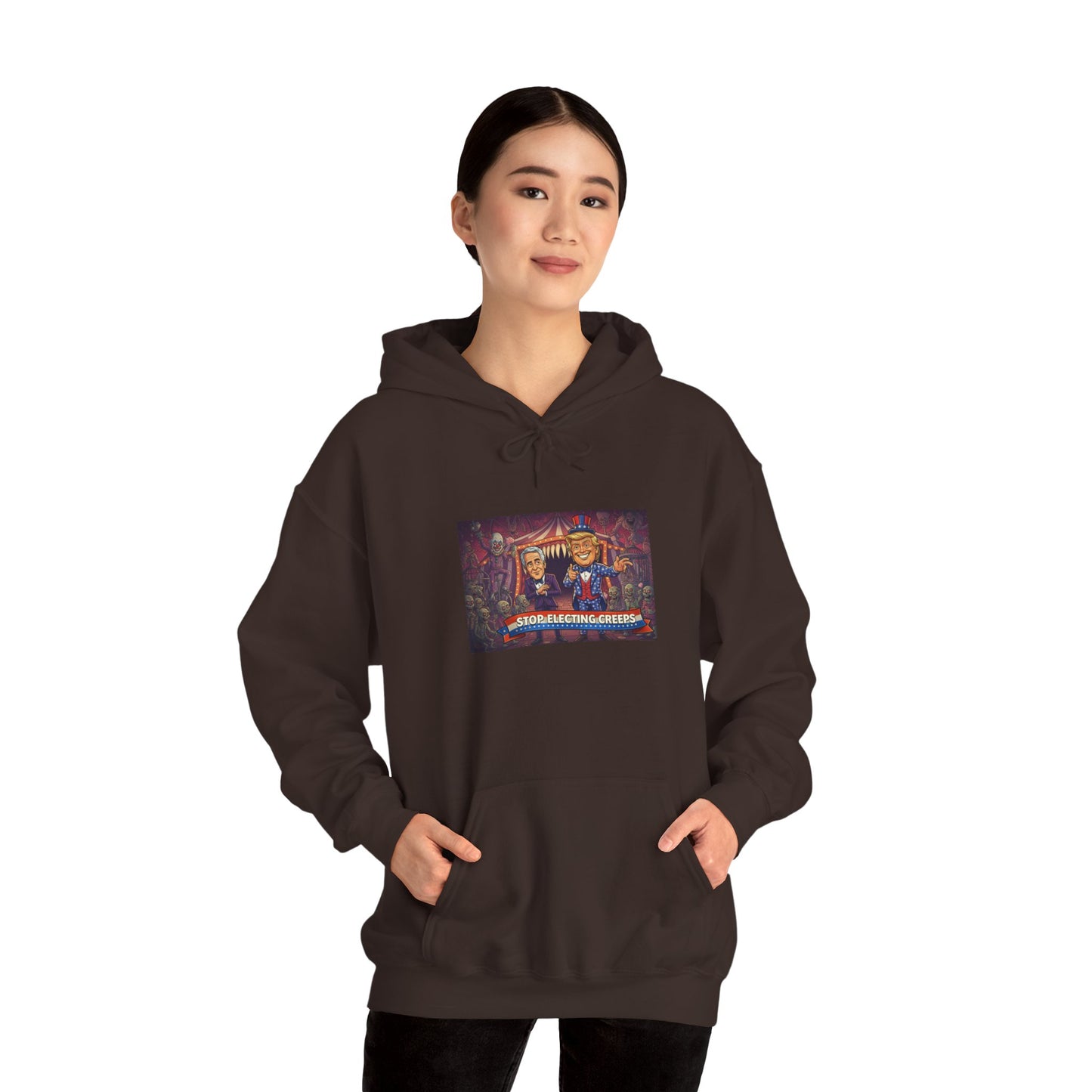 Retro Campfire Hoodie — "Good Vibes, Great Friends" Graphic Hooded Sweatshirt