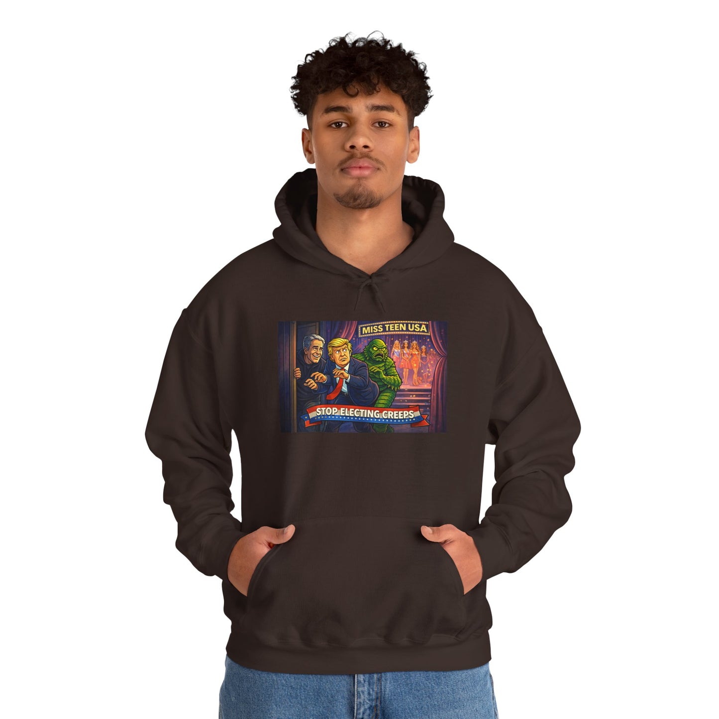 Hoodie — Retro Vintage Movie Poster "Bride of Frankenstein" Graphic Pullover