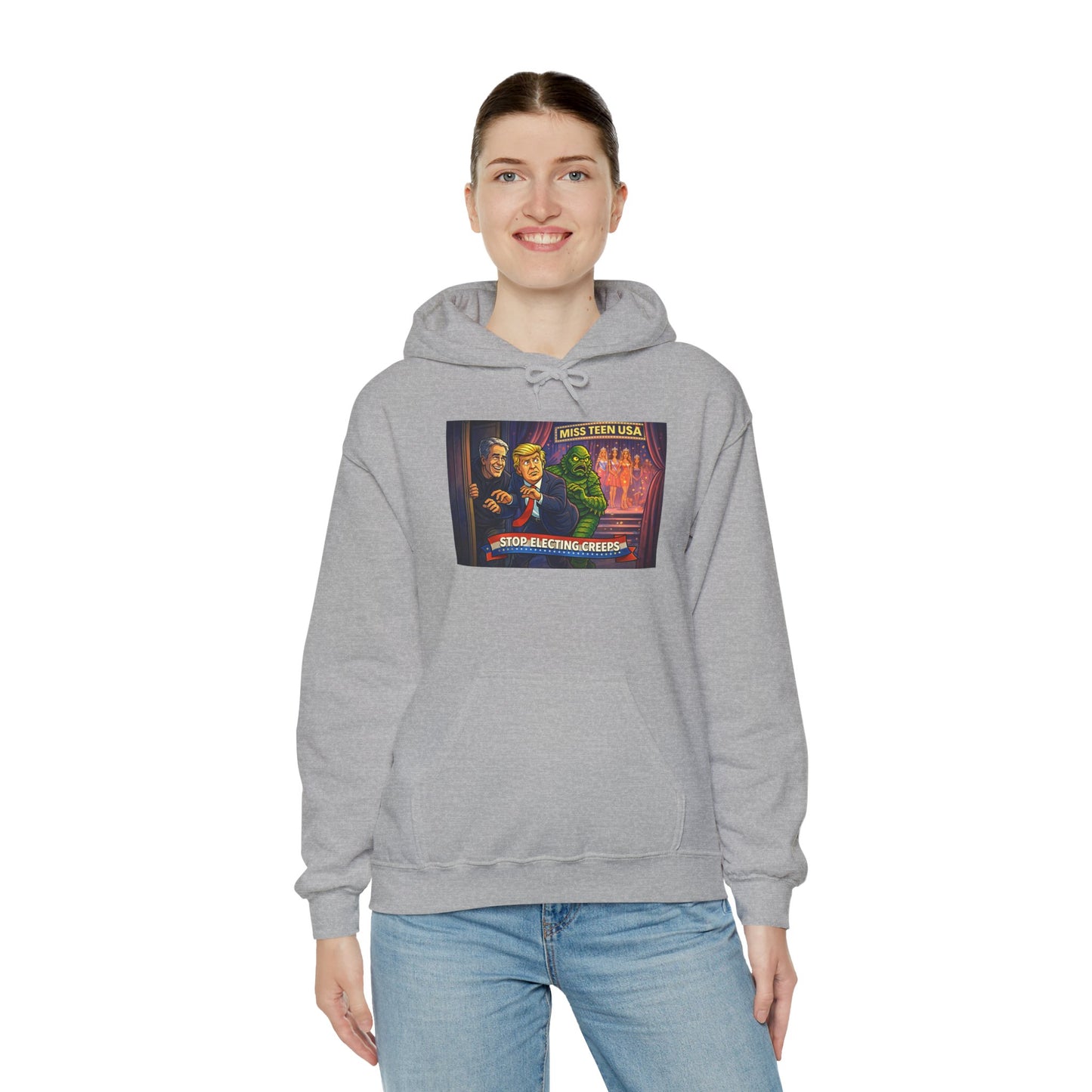 Hoodie — Retro Vintage Movie Poster "Bride of Frankenstein" Graphic Pullover